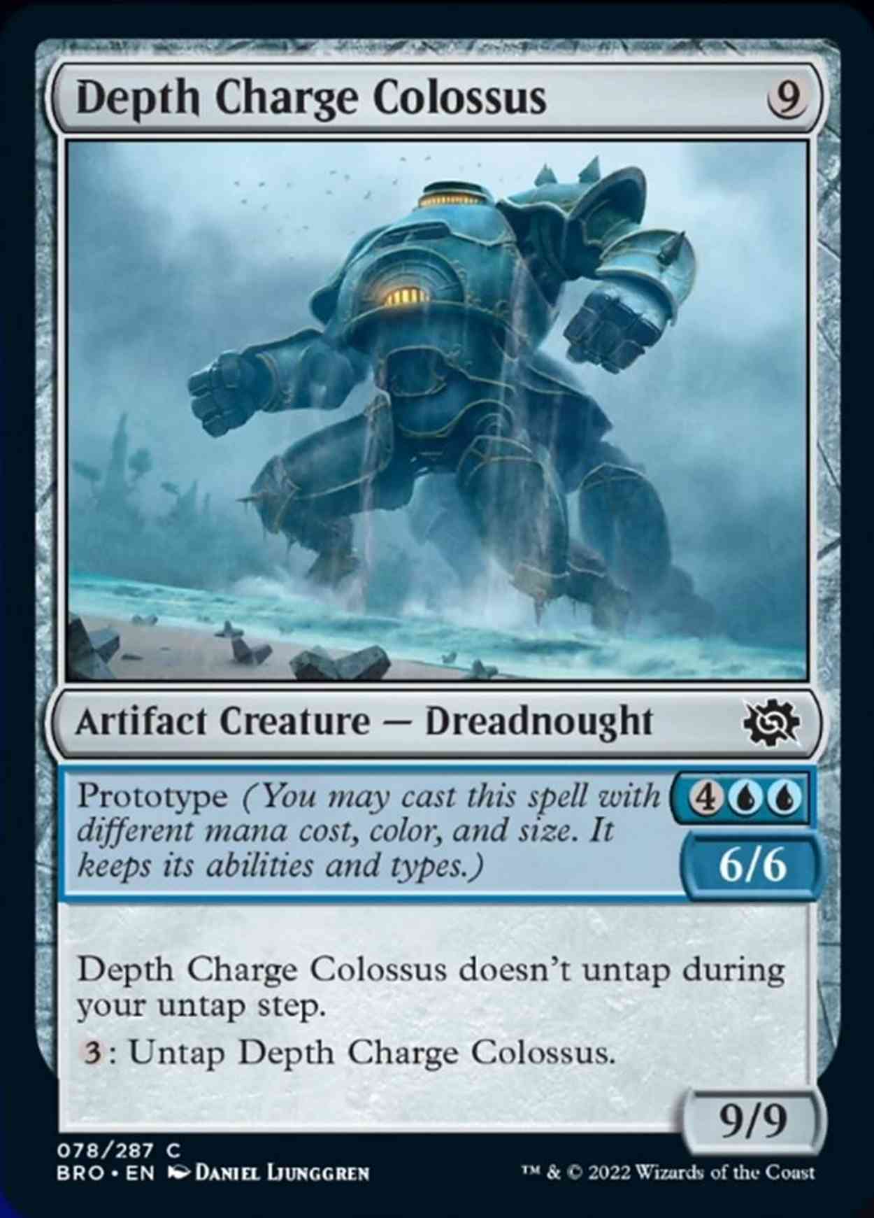 Depth Charge Colossus magic card front
