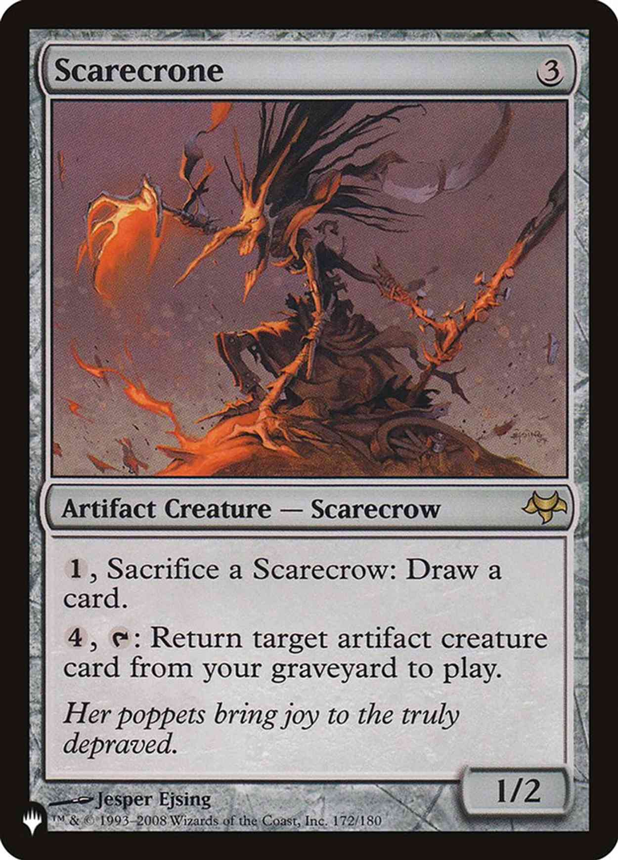 Scarecrone magic card front