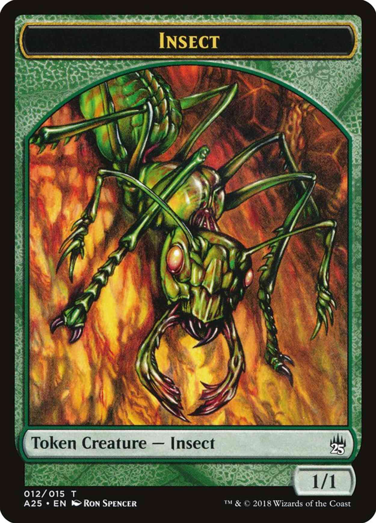 Insect Token (012) magic card front