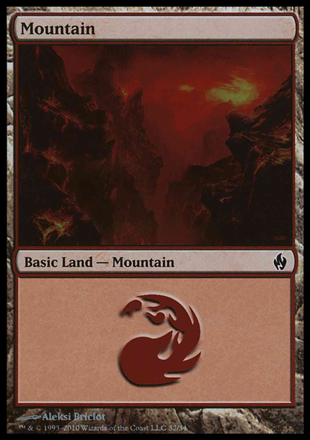 Mountain (32)  magic card front