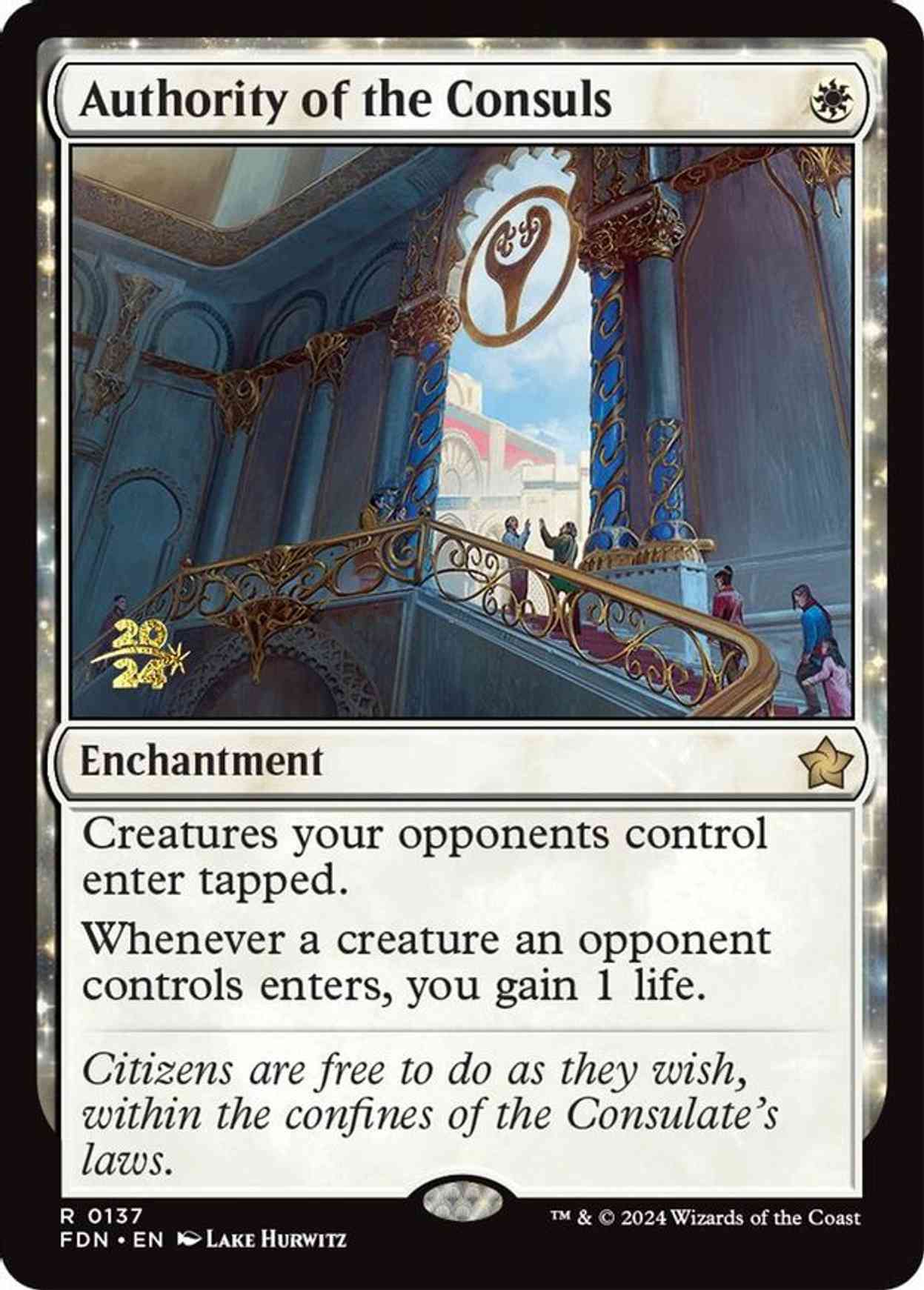 Authority of the Consuls (FDN) magic card front