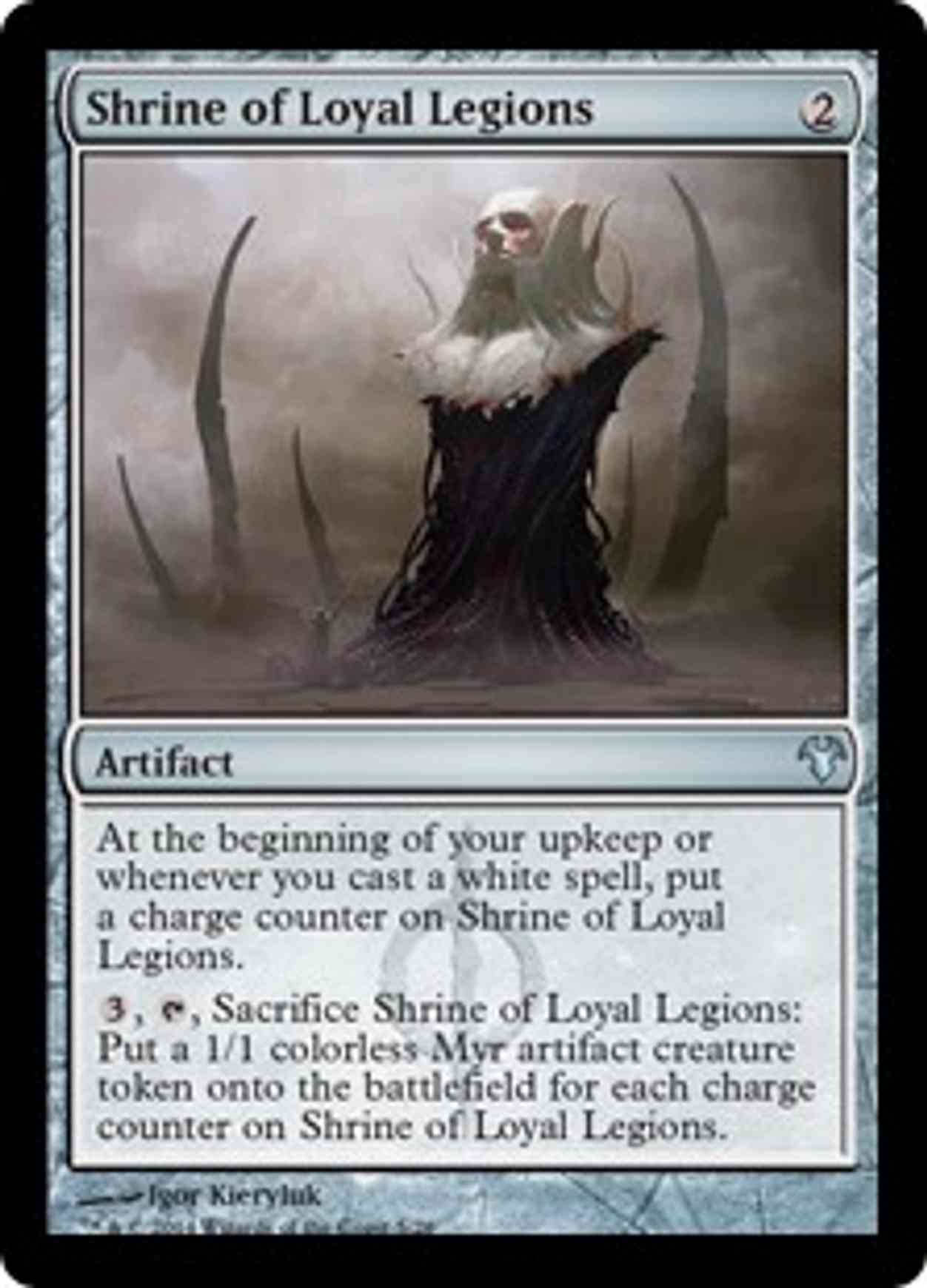 Shrine of Loyal Legions magic card front