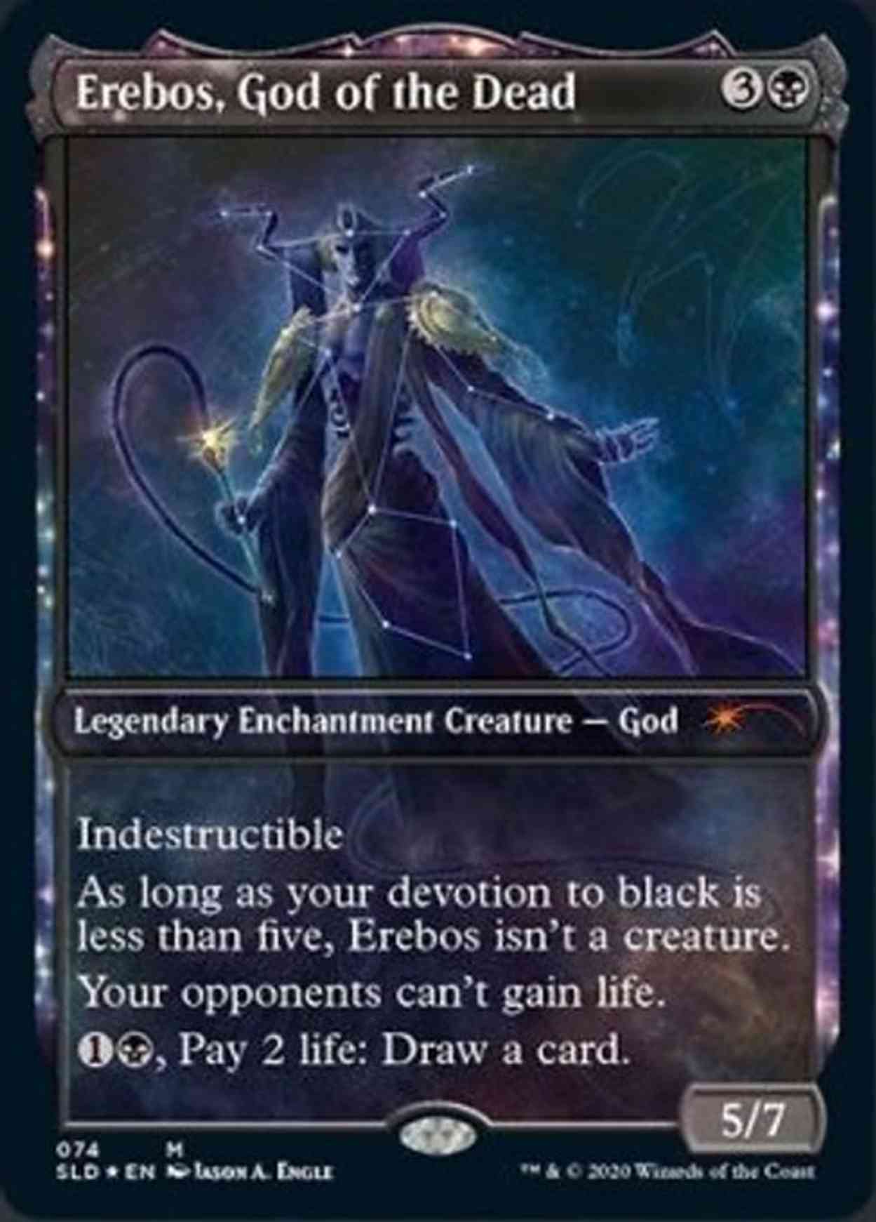 Erebos, God of the Dead (Showcase) magic card front