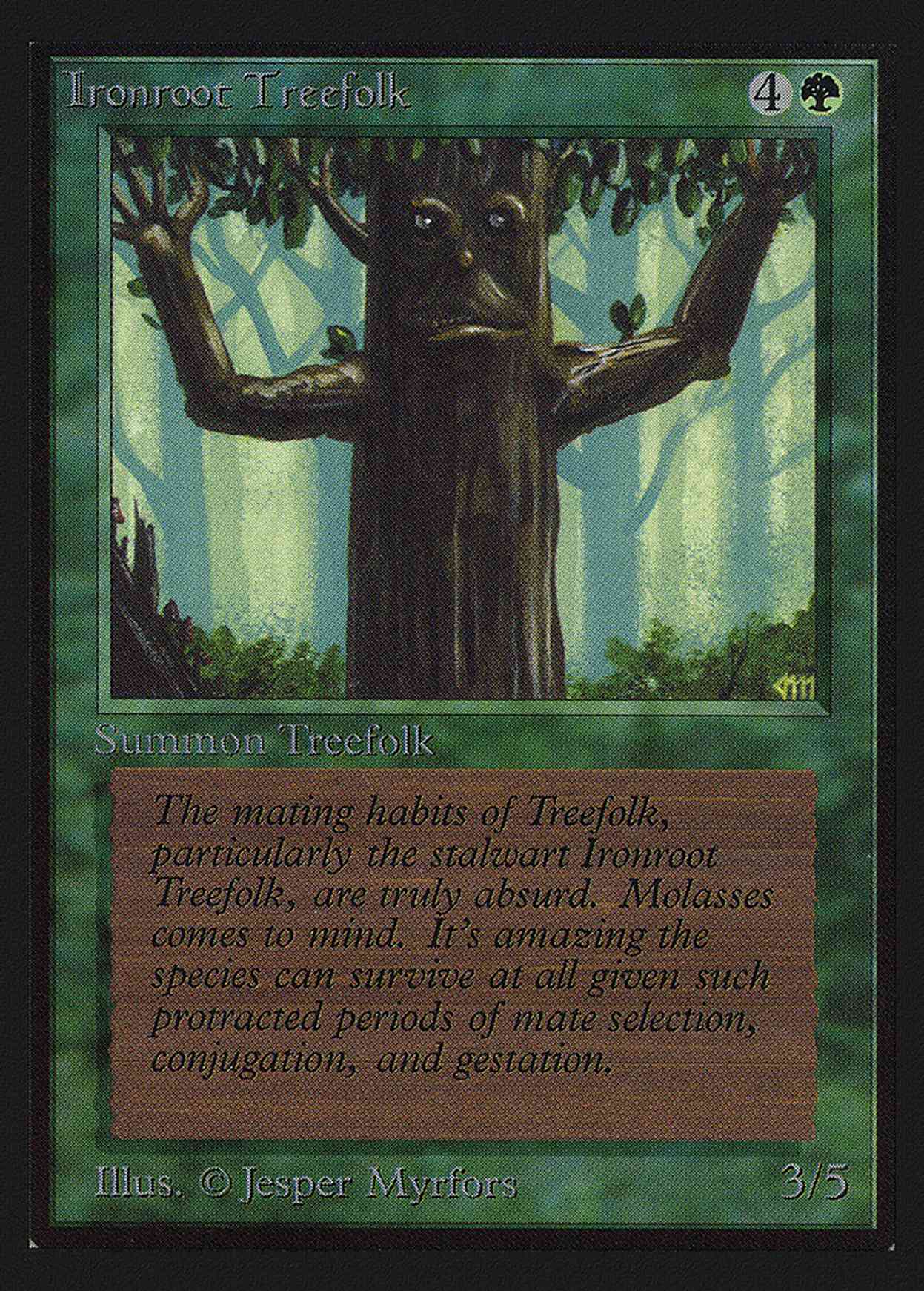 Ironroot Treefolk (CE) magic card front