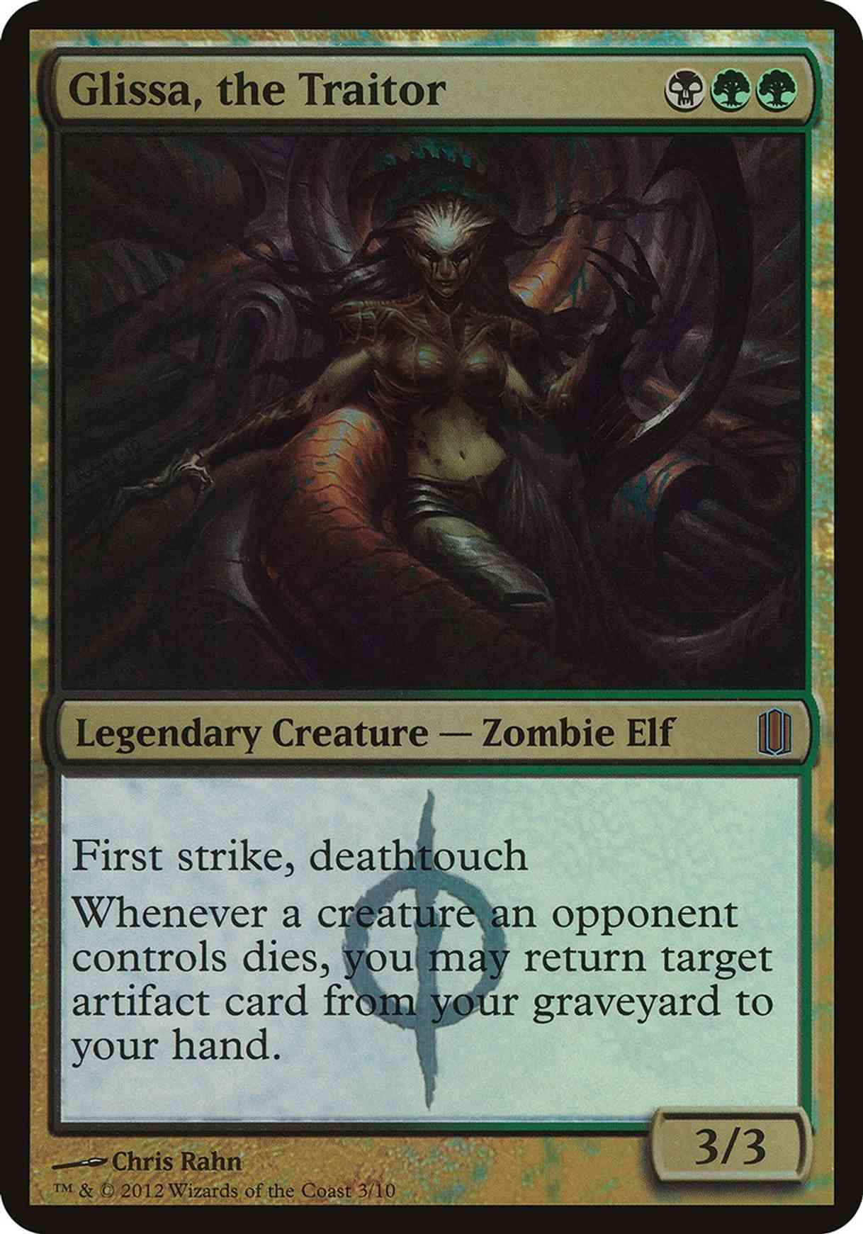 Glissa, the Traitor (Commander's Arsenal) magic card front