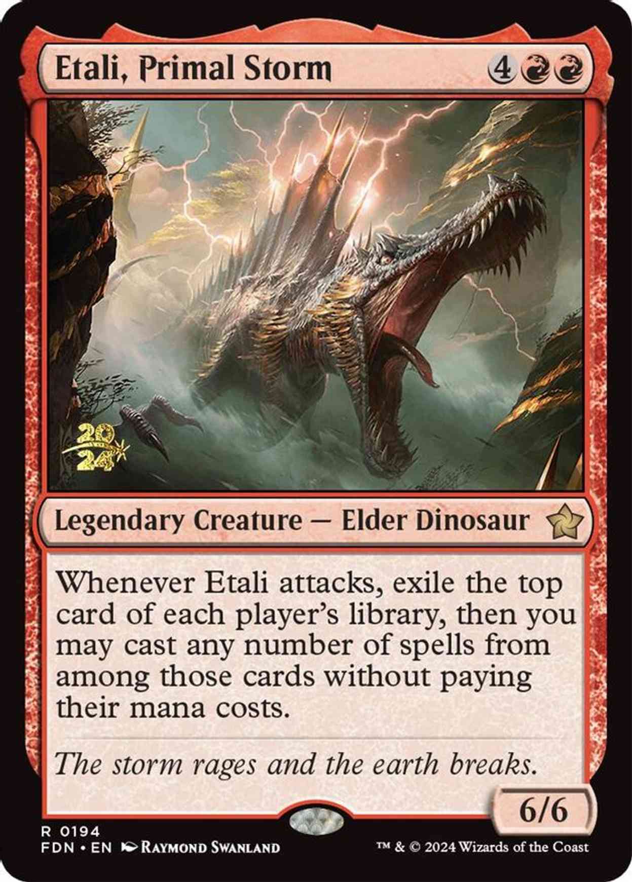 Etali, Primal Storm (FDN) magic card front