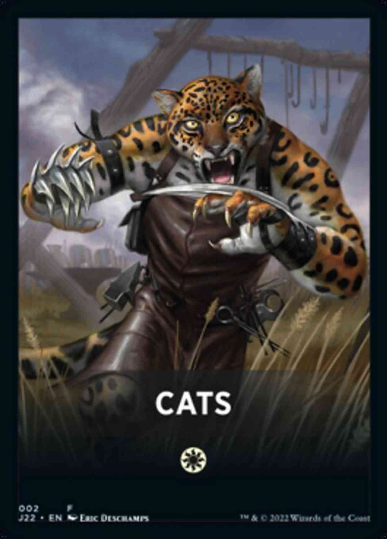 Cats Theme Card magic card front
