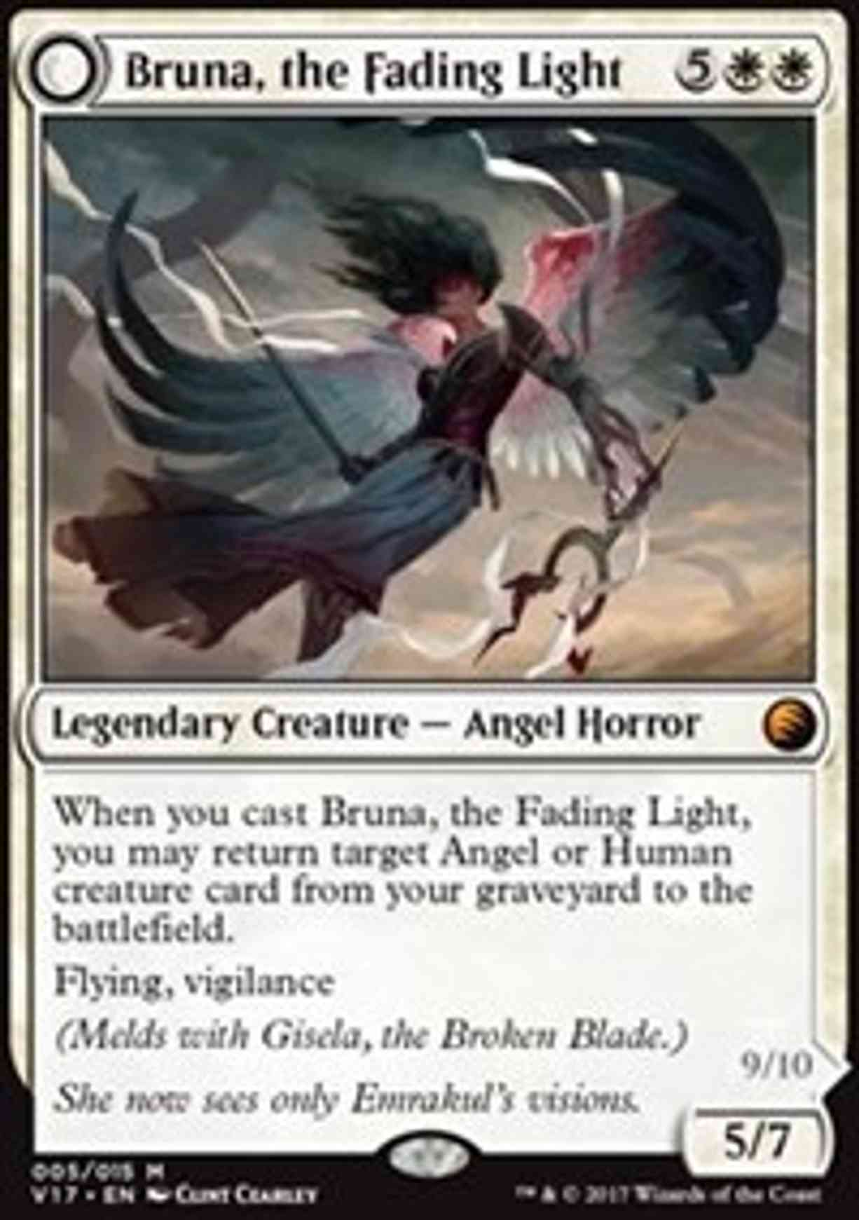 Bruna, the Fading Light magic card front