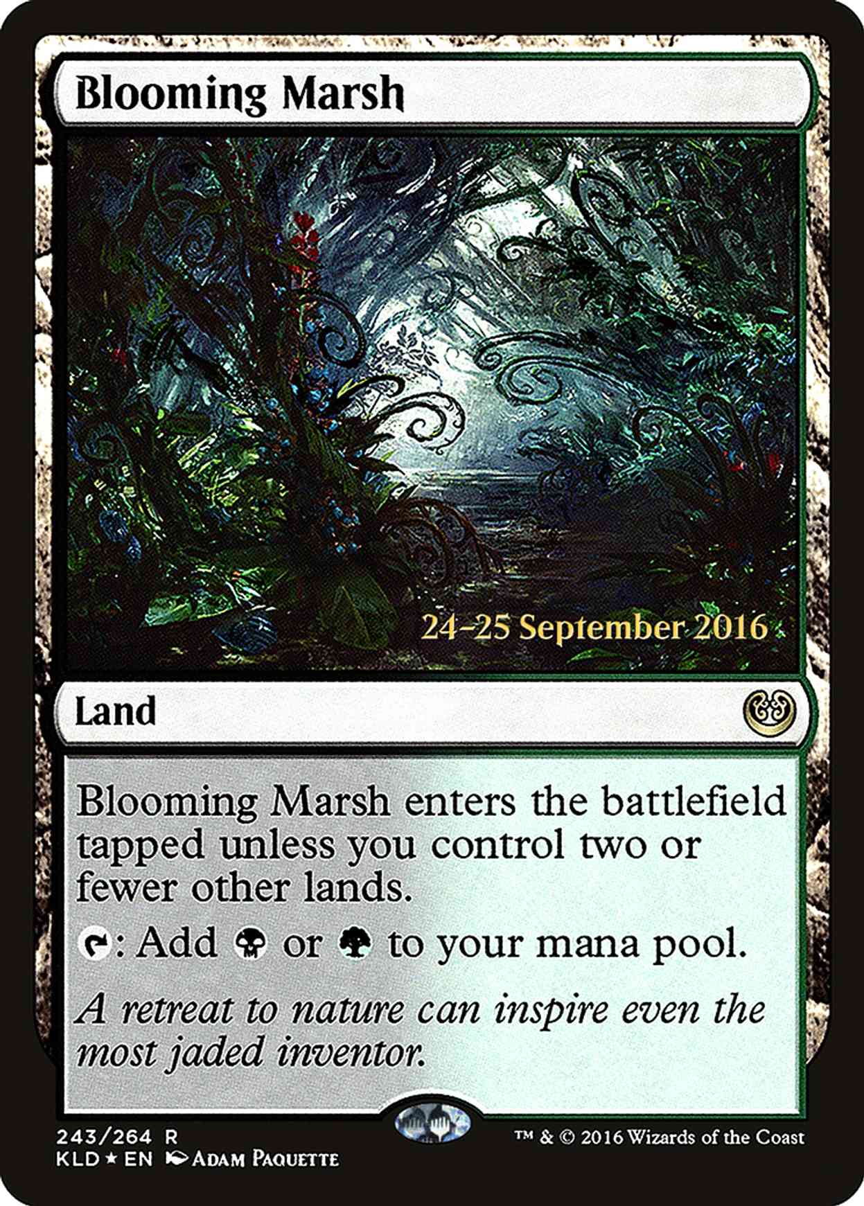 Blooming Marsh magic card front