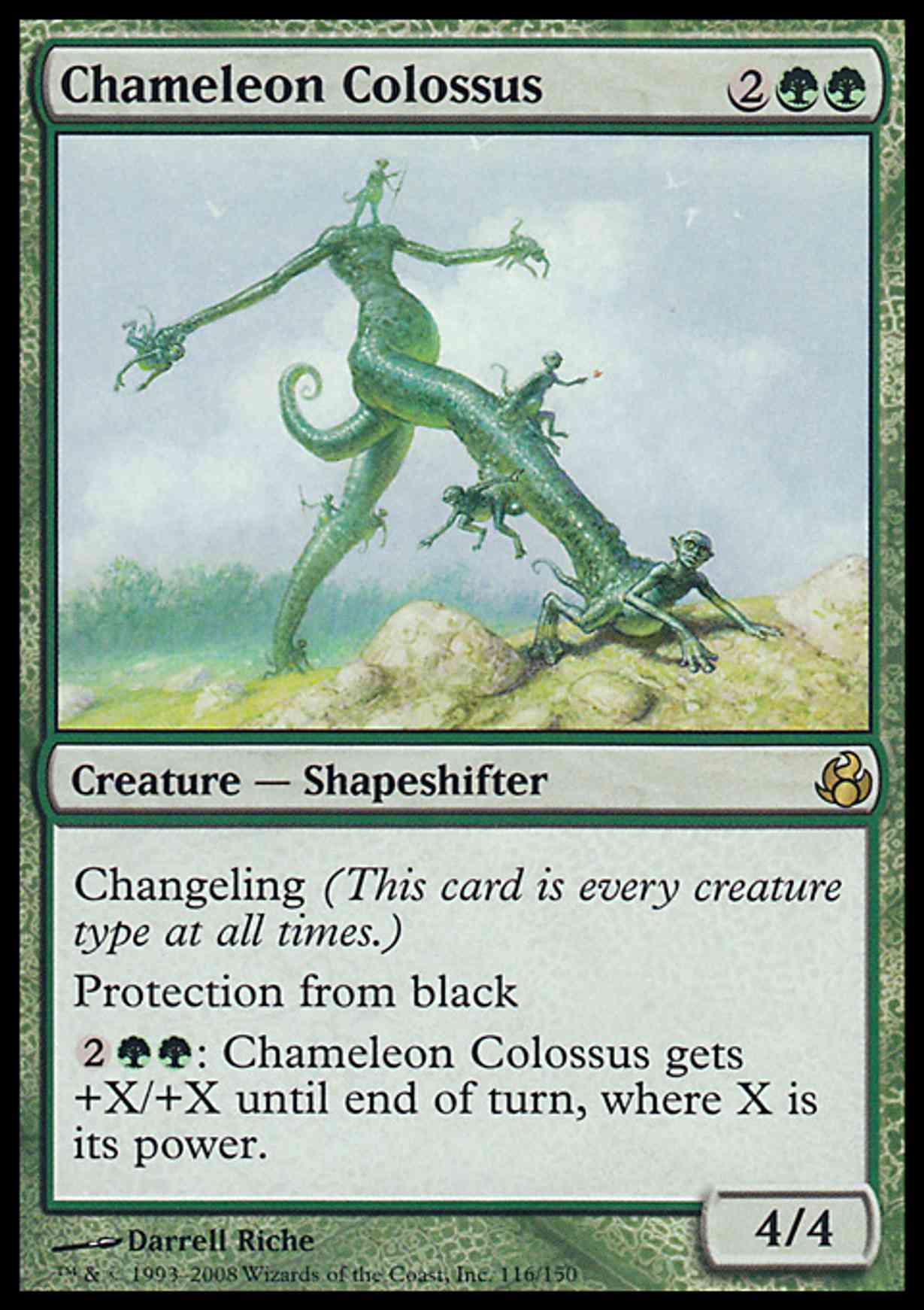 Chameleon Colossus magic card front