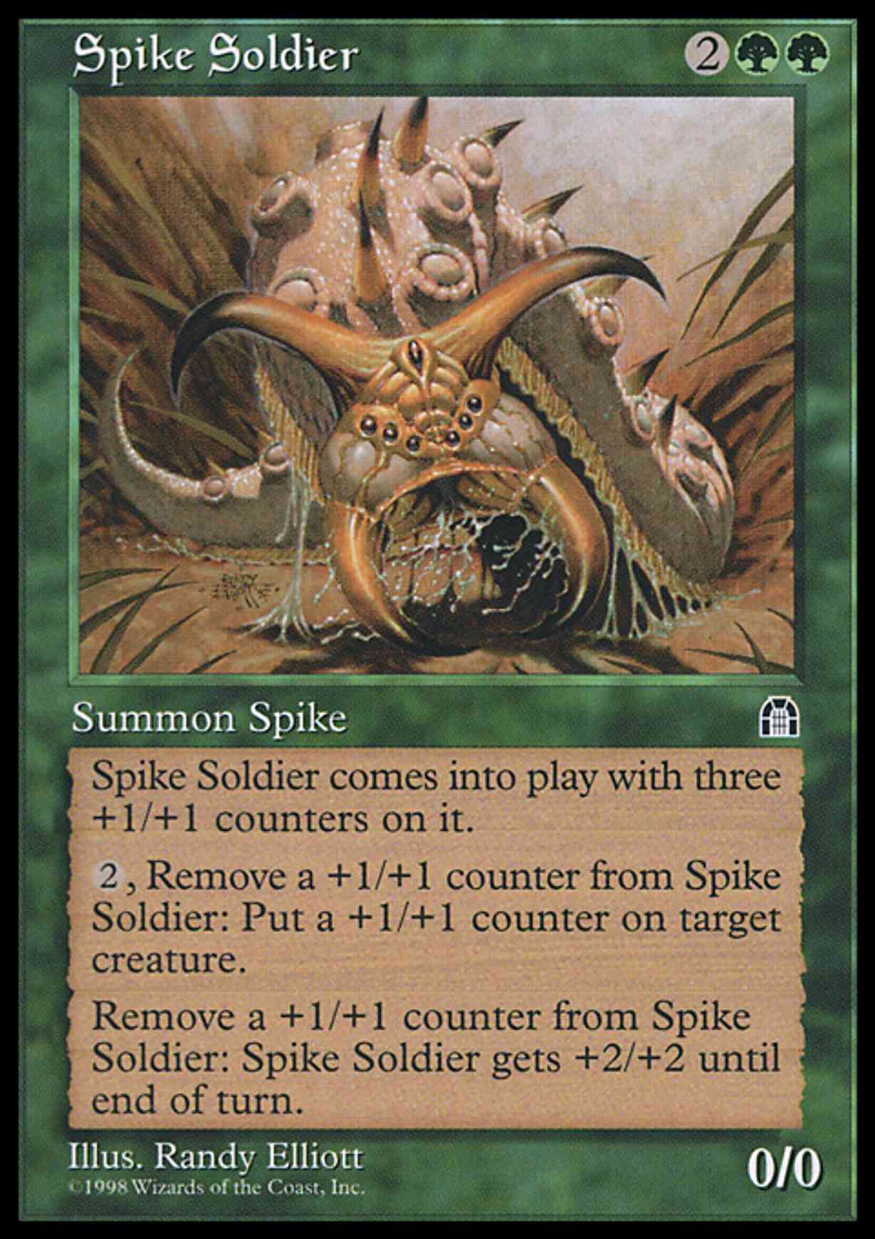 Spike Soldier magic card front