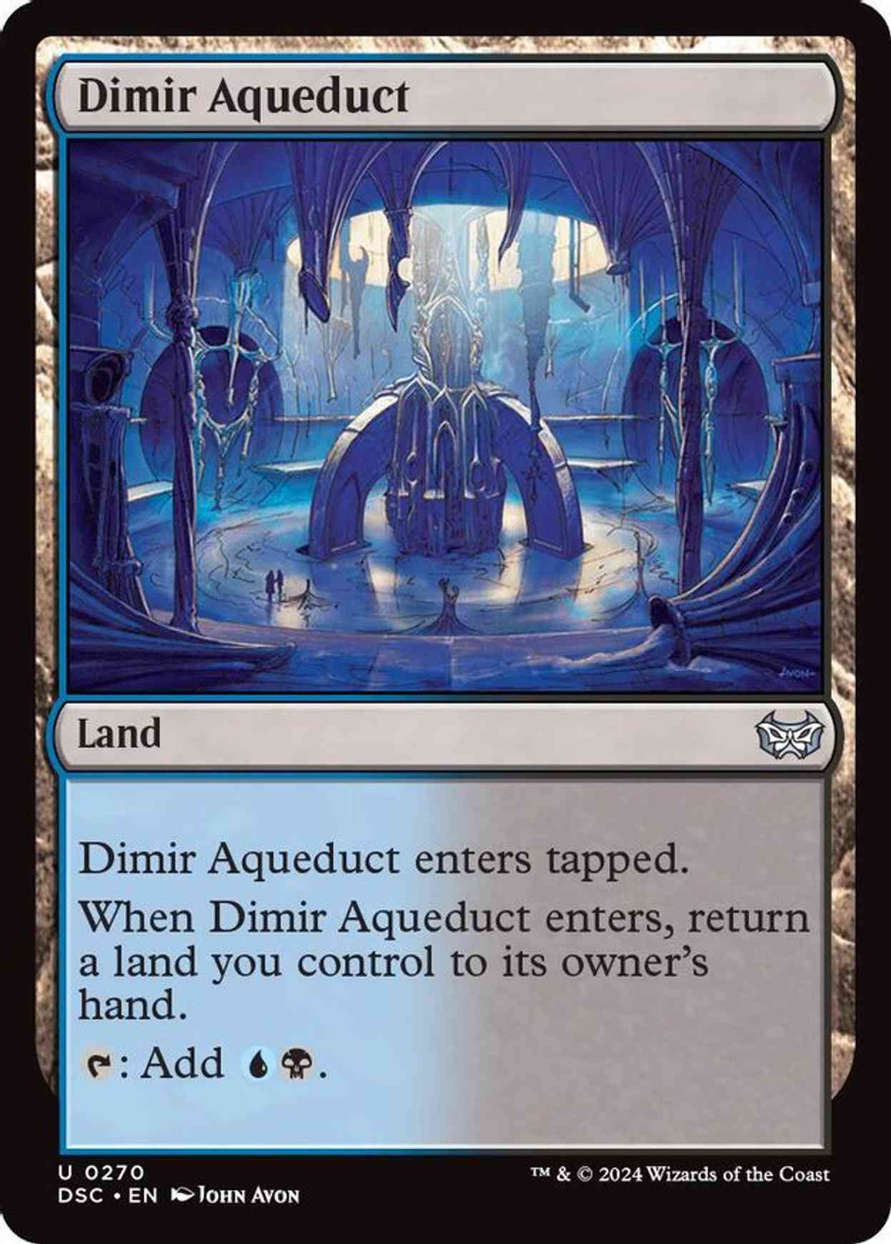 Dimir Aqueduct magic card front