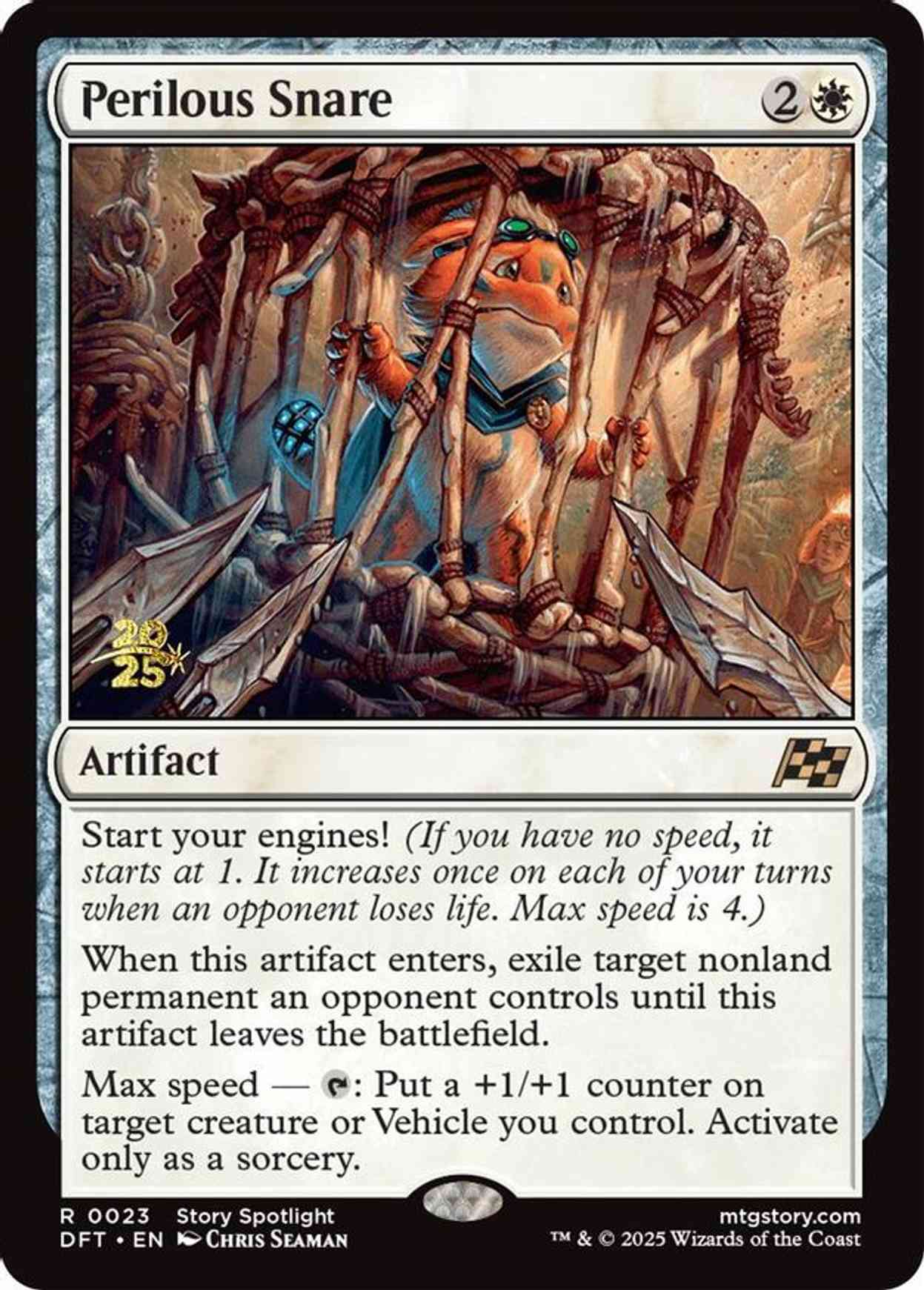Perilous Snare magic card front