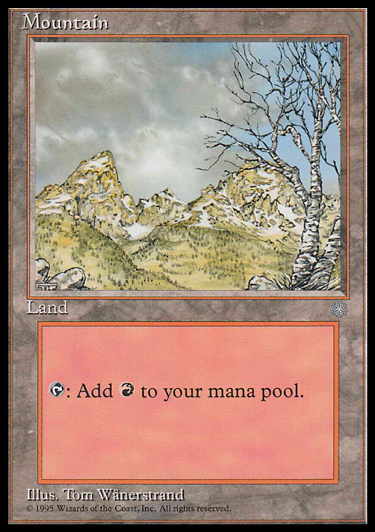Mountain (341) magic card front