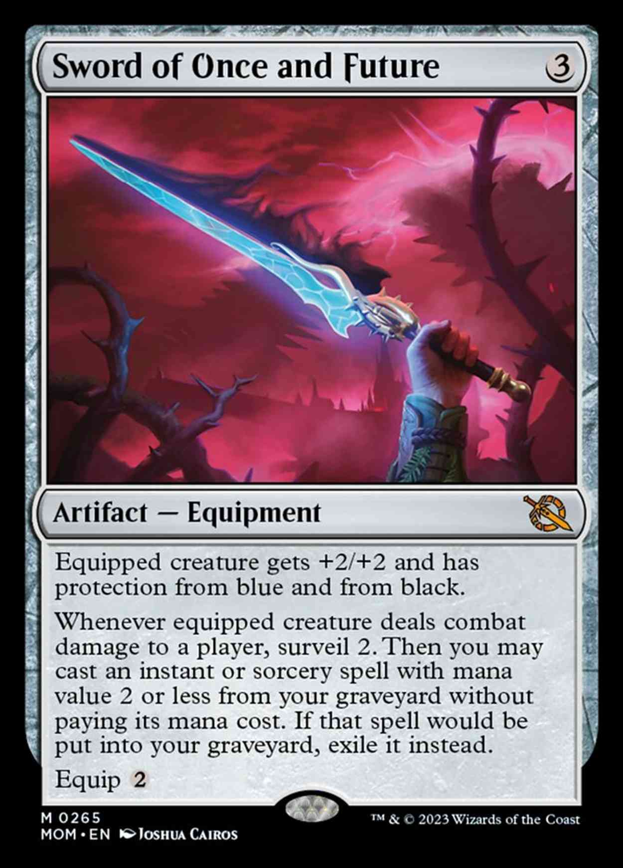 Sword of Once and Future magic card front