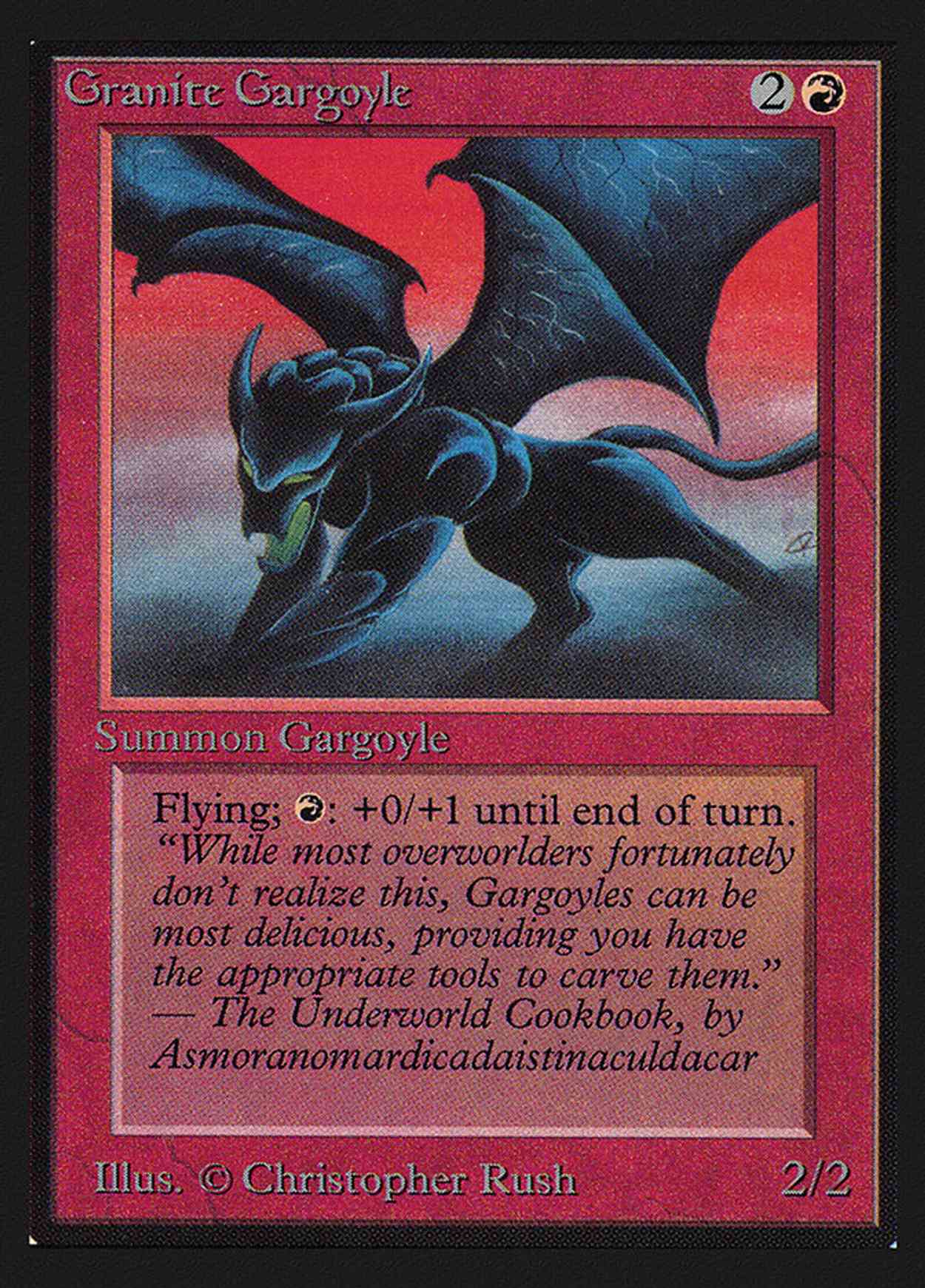Granite Gargoyle (IE) magic card front