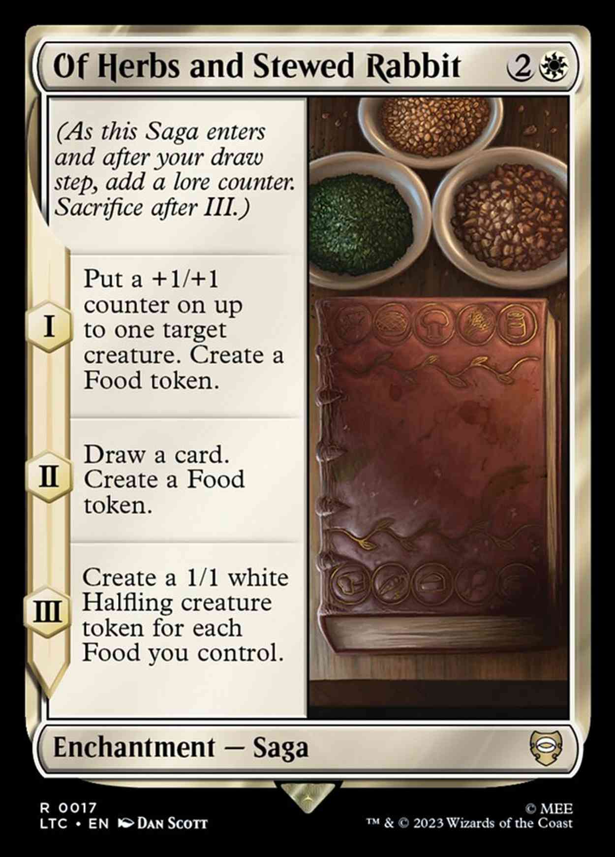 Of Herbs and Stewed Rabbit magic card front