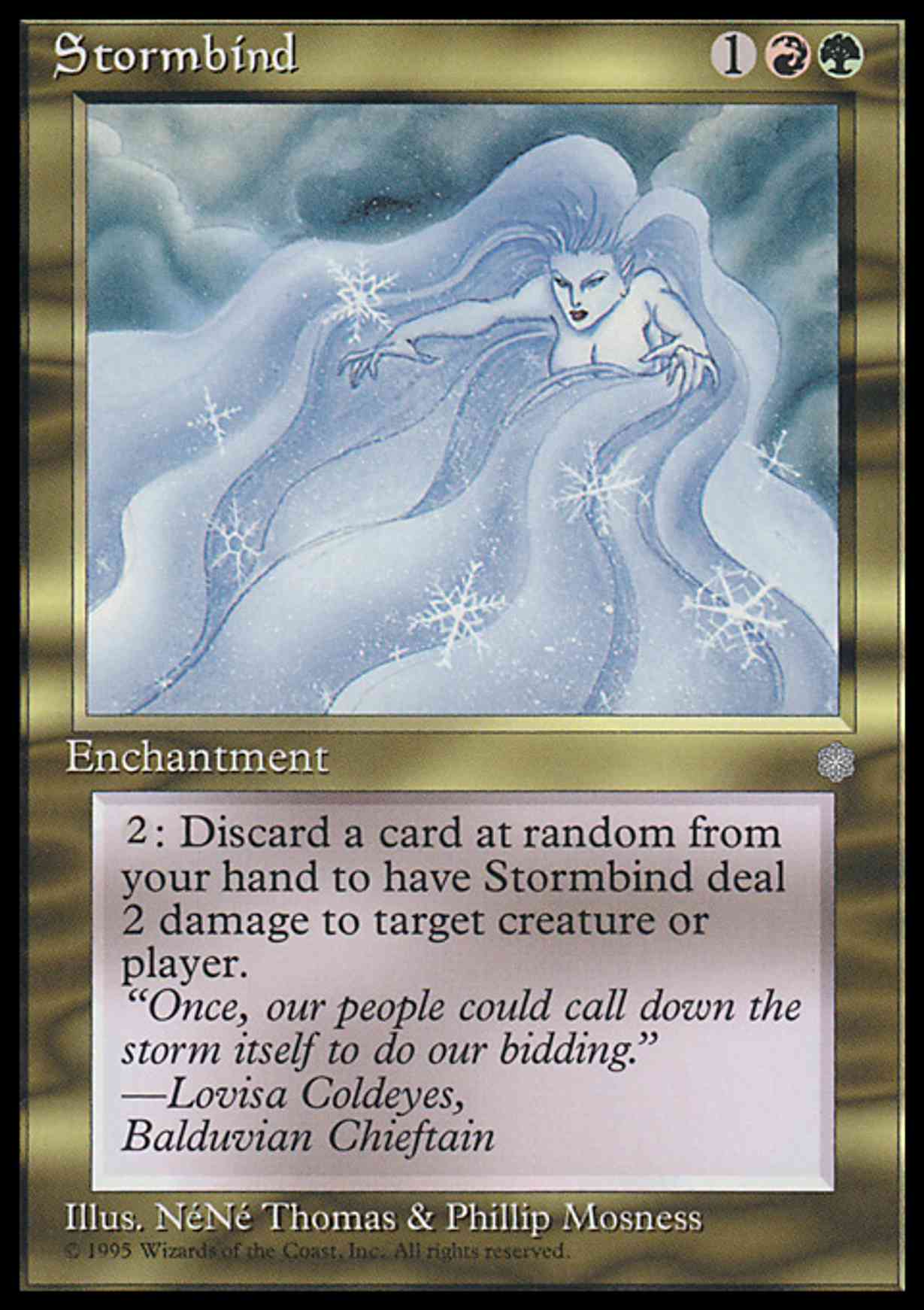 Stormbind magic card front