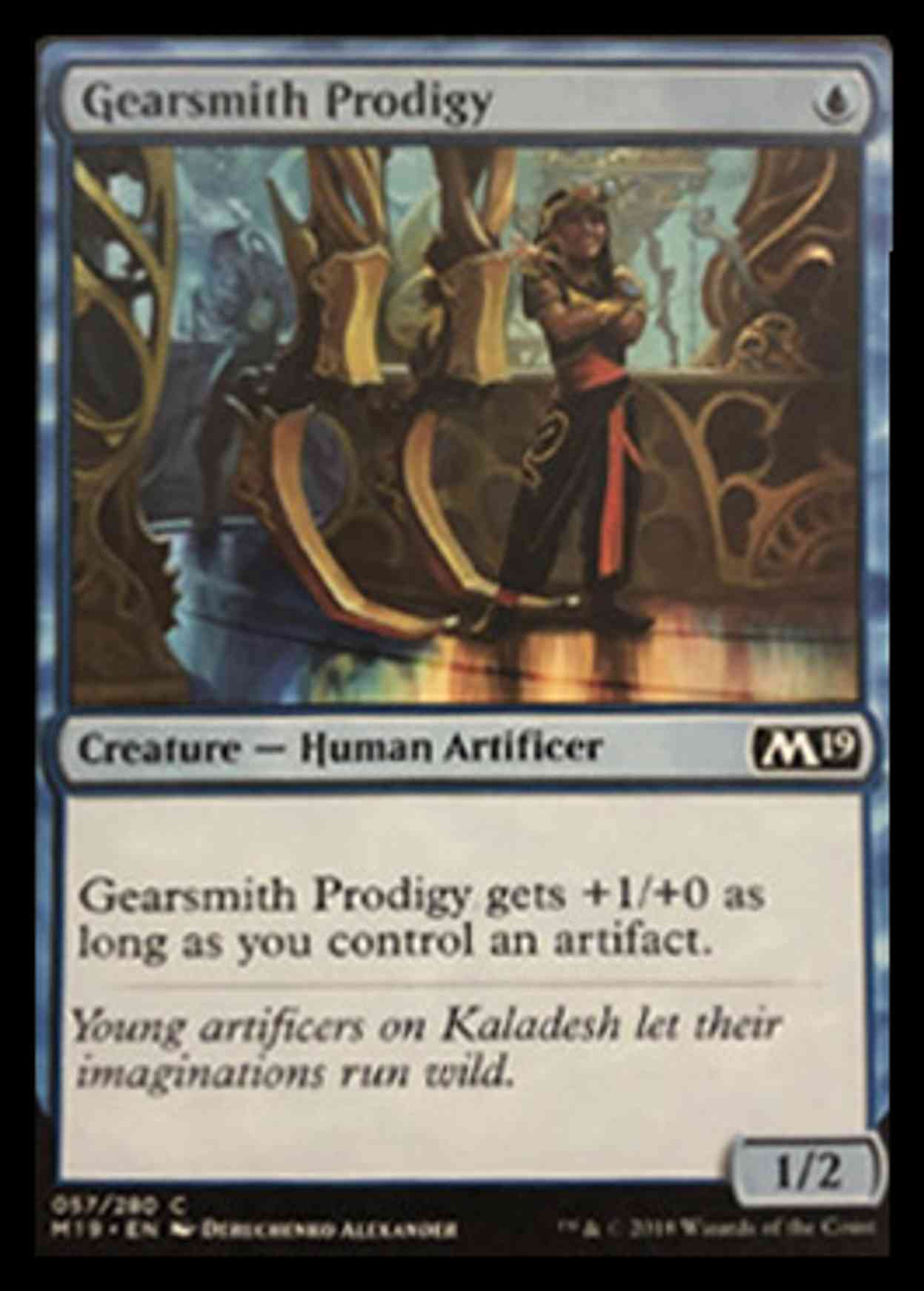 Gearsmith Prodigy magic card front