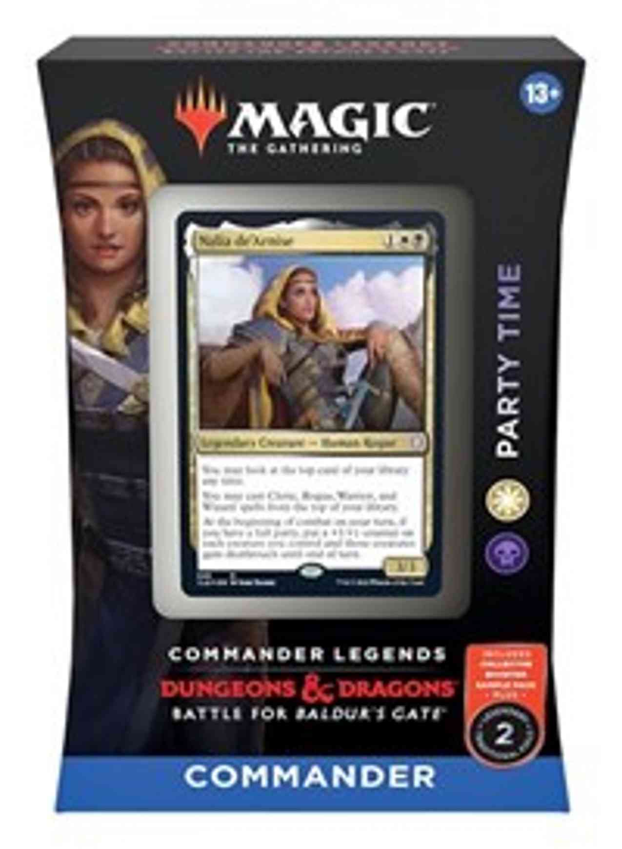 Commander Legends: Battle for Baldur's Gate - Party Time Commander Deck magic card front