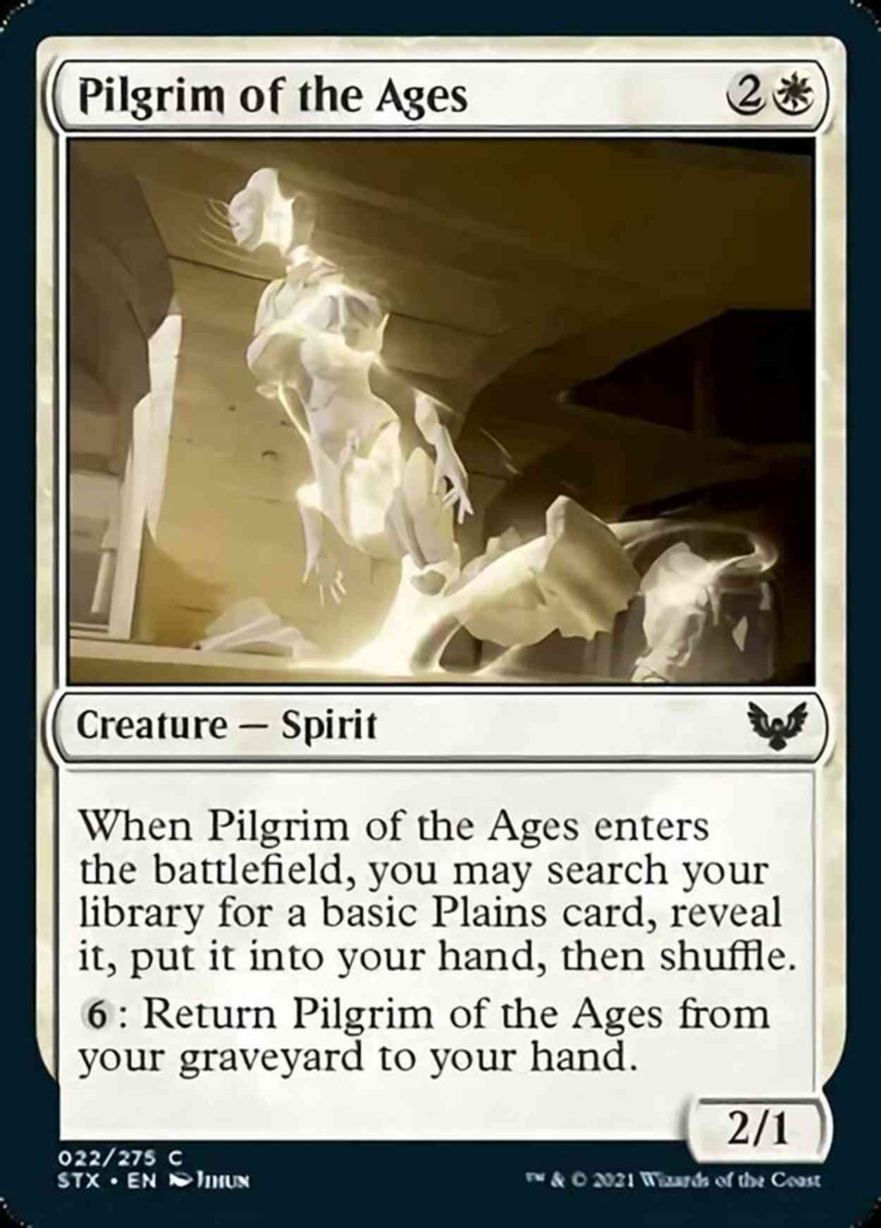 Pilgrim of the Ages magic card front
