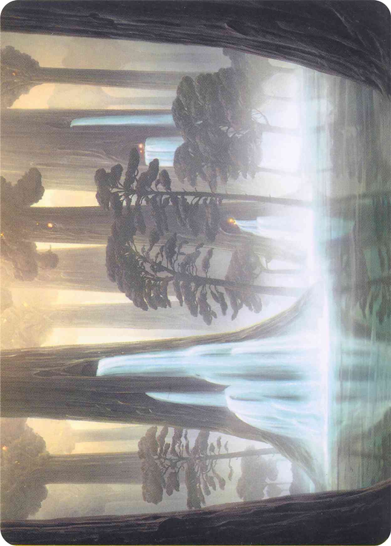 Waterlogged Grove (Art Series) magic card front