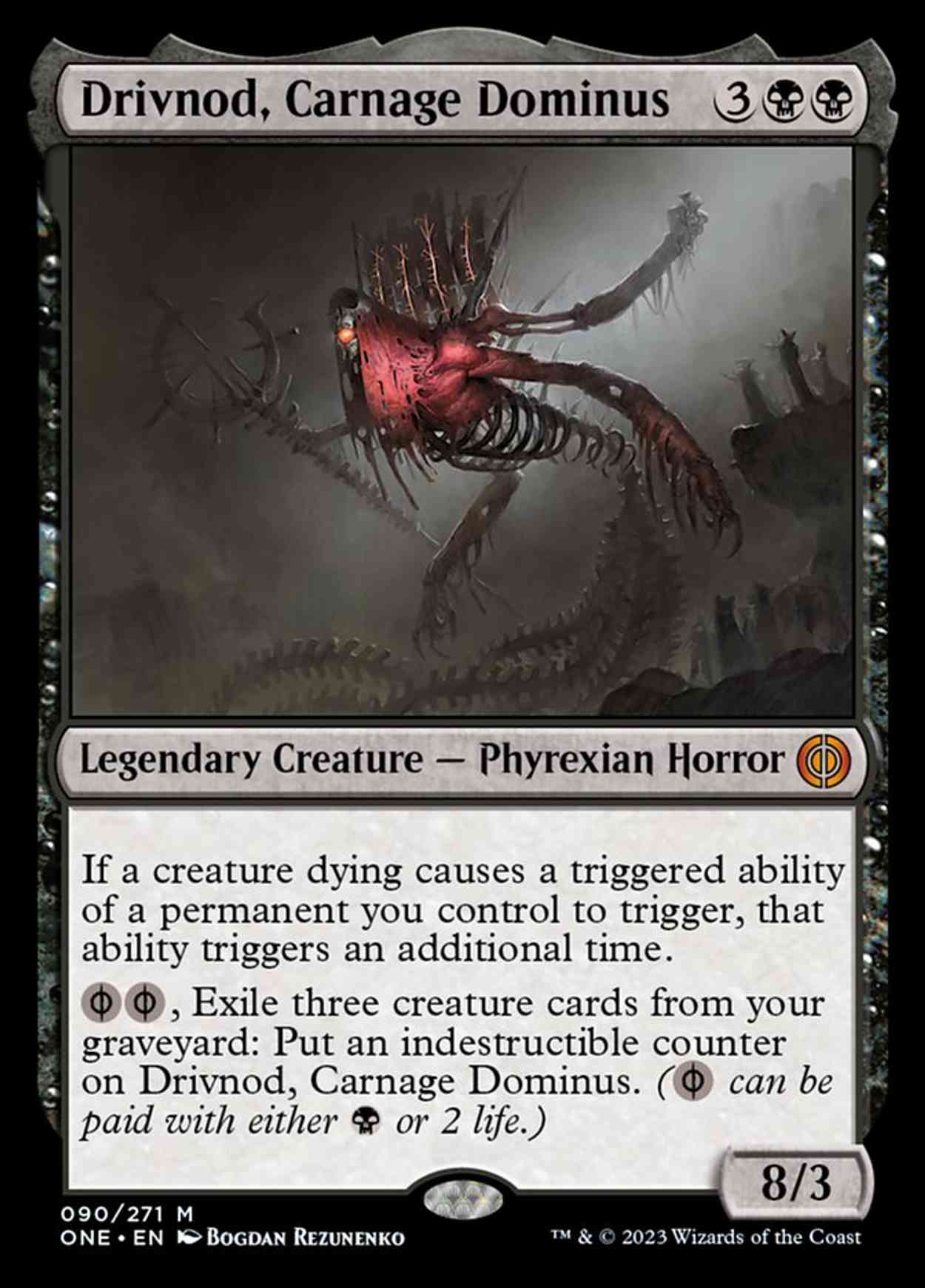 Drivnod, Carnage Dominus magic card front