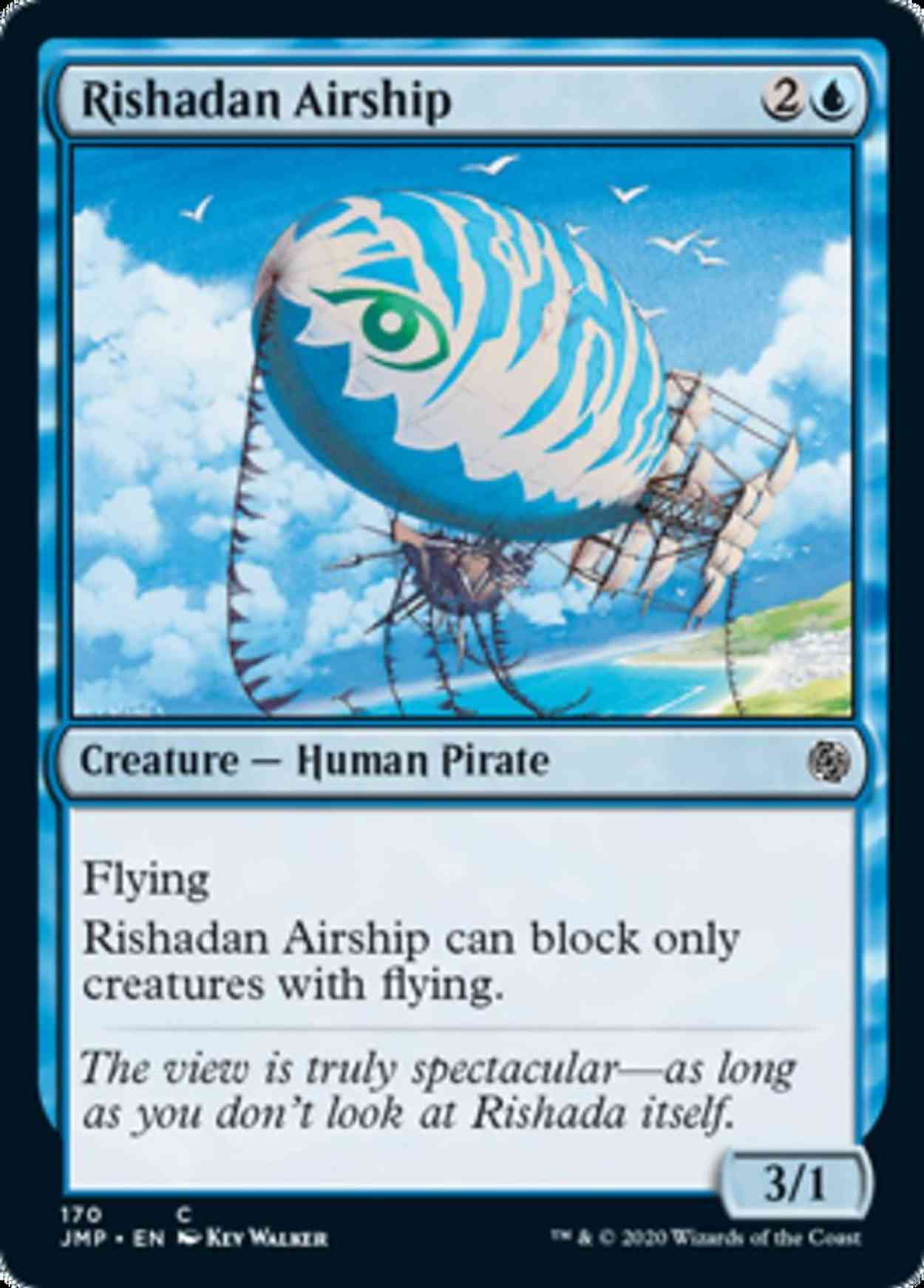 Rishadan Airship magic card front