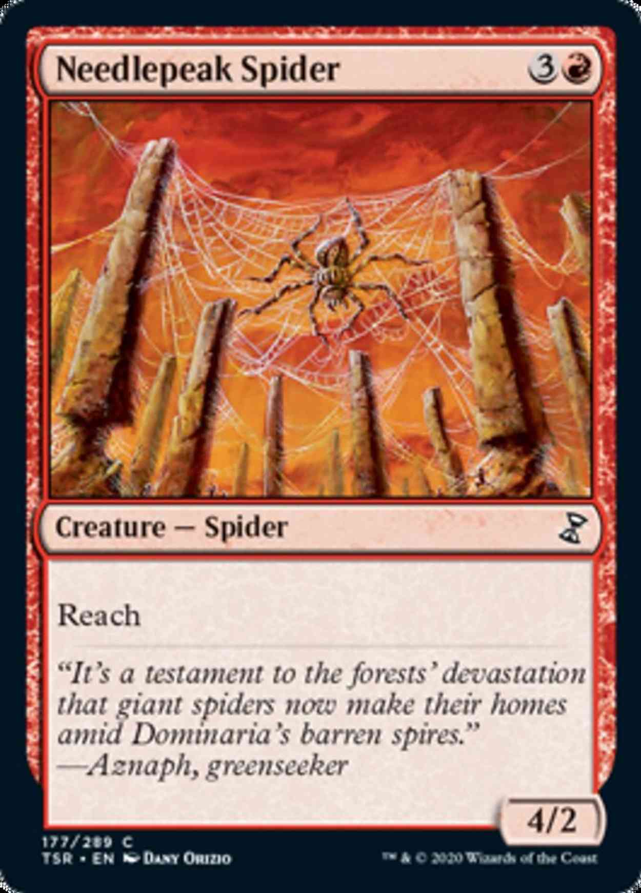 Needlepeak Spider magic card front
