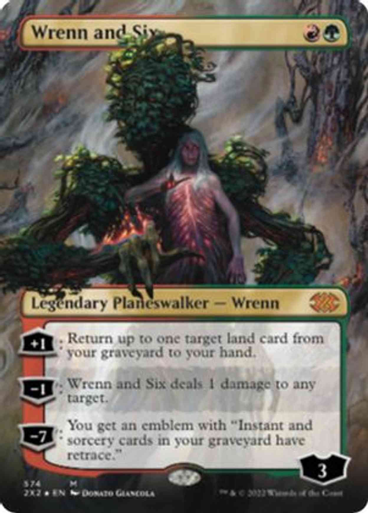Wrenn and Six (Textured Foil) magic card front