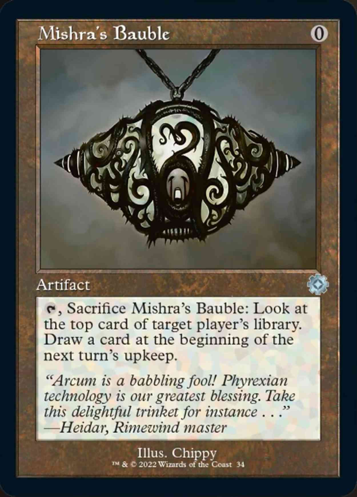 Mishra's Bauble magic card front