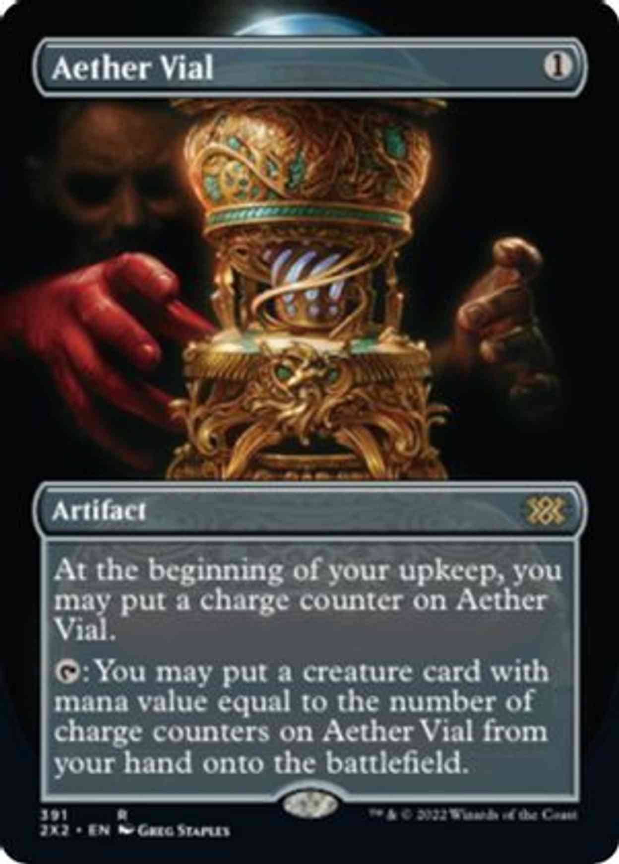 Aether Vial (Borderless) magic card front