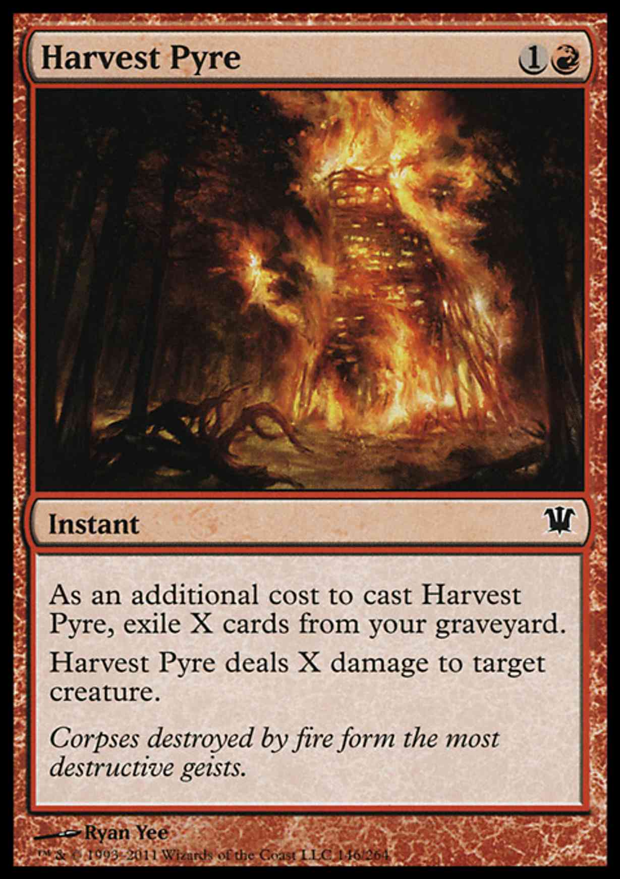 Harvest Pyre magic card front