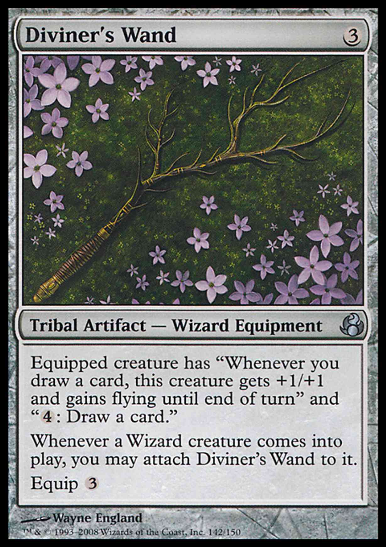Diviner's Wand magic card front