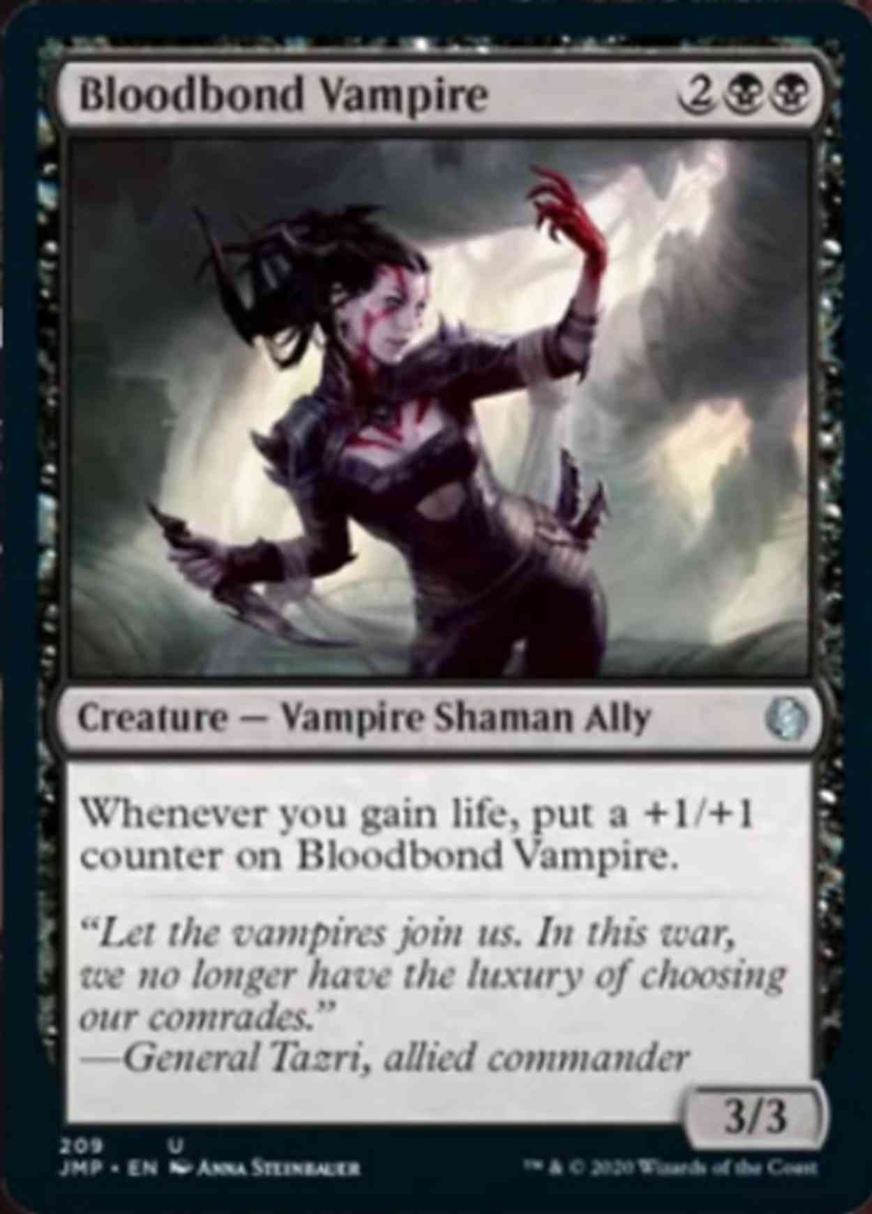 Bloodbond Vampire magic card front