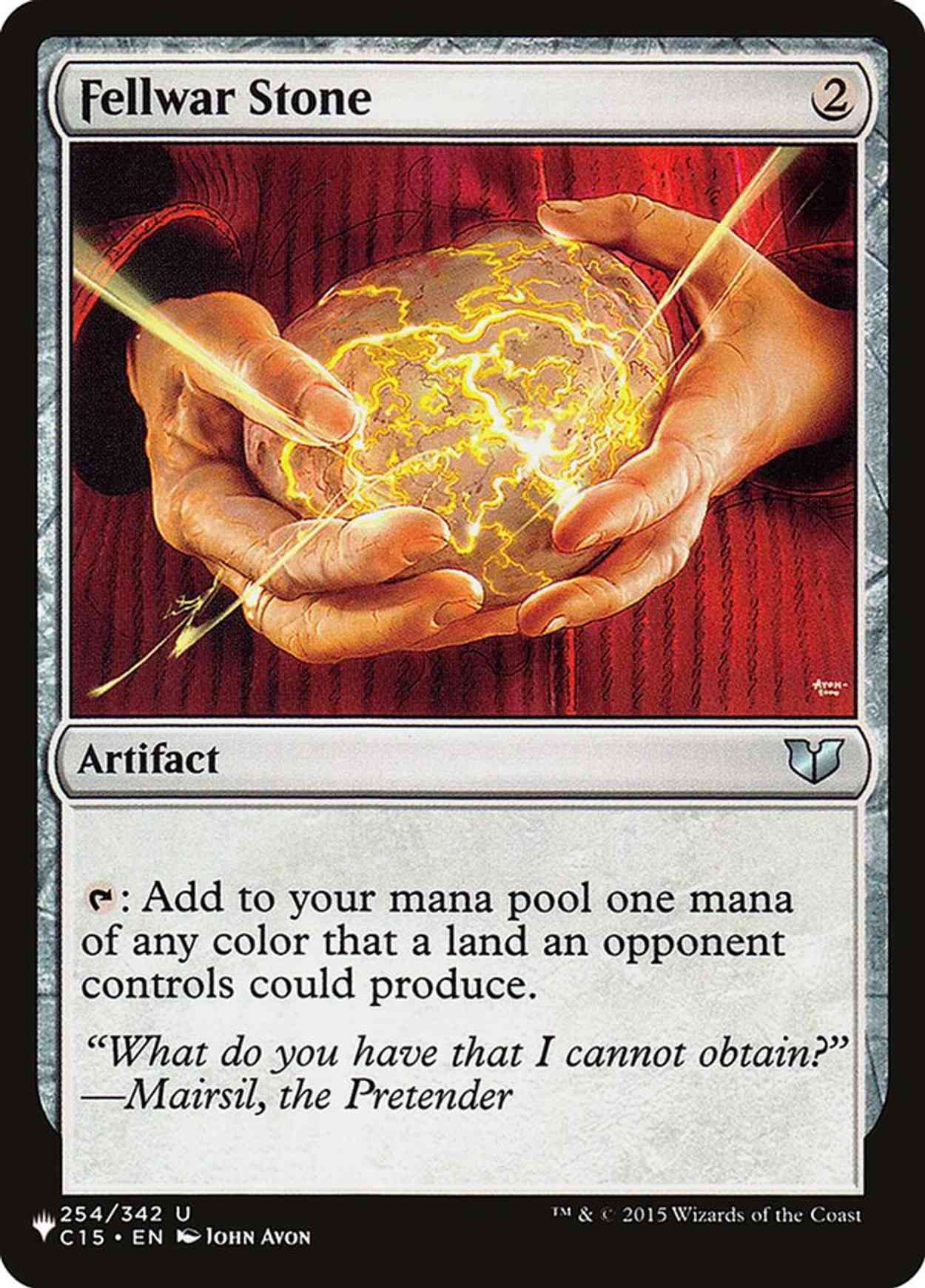 Fellwar Stone magic card front