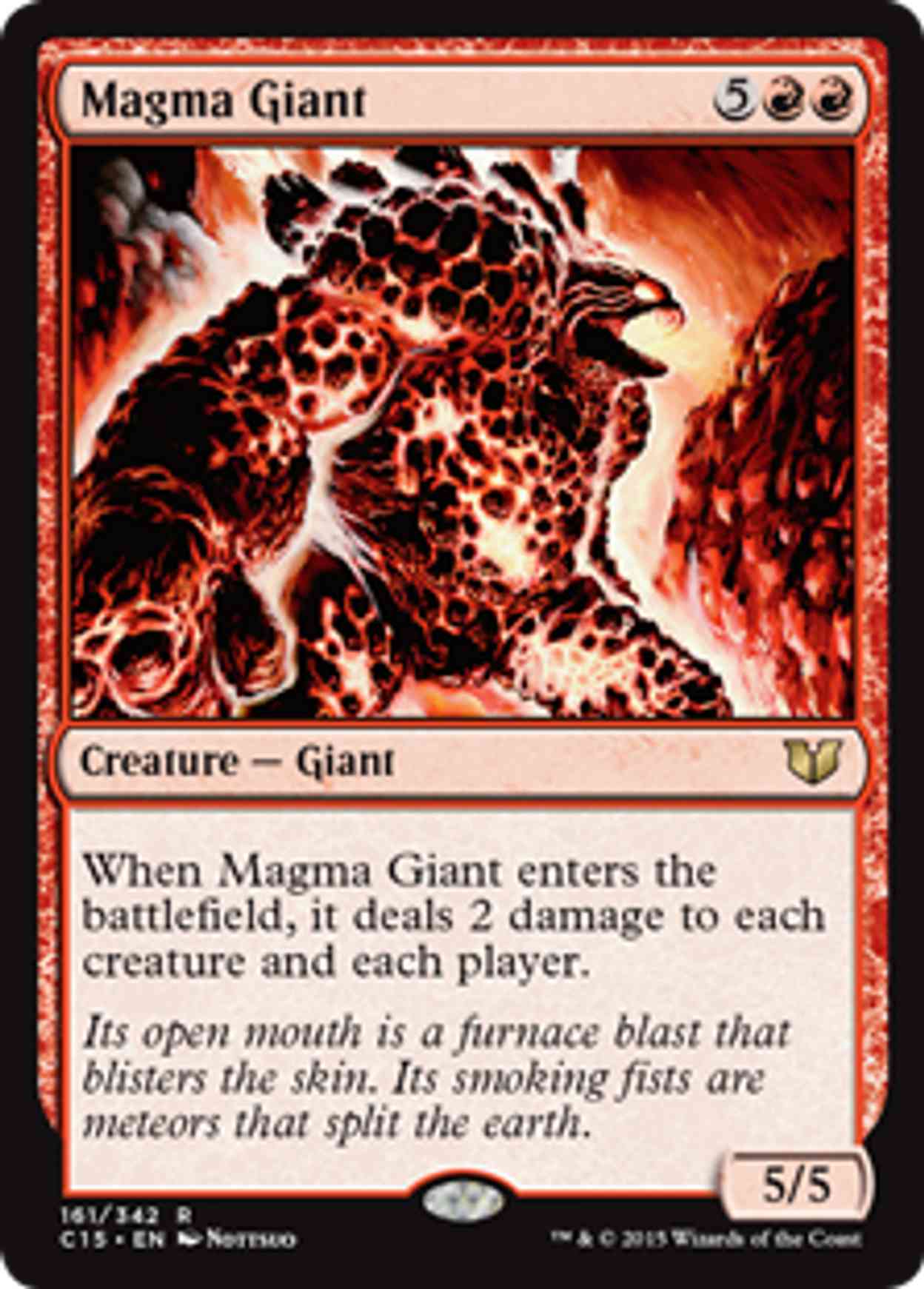 Magma Giant magic card front