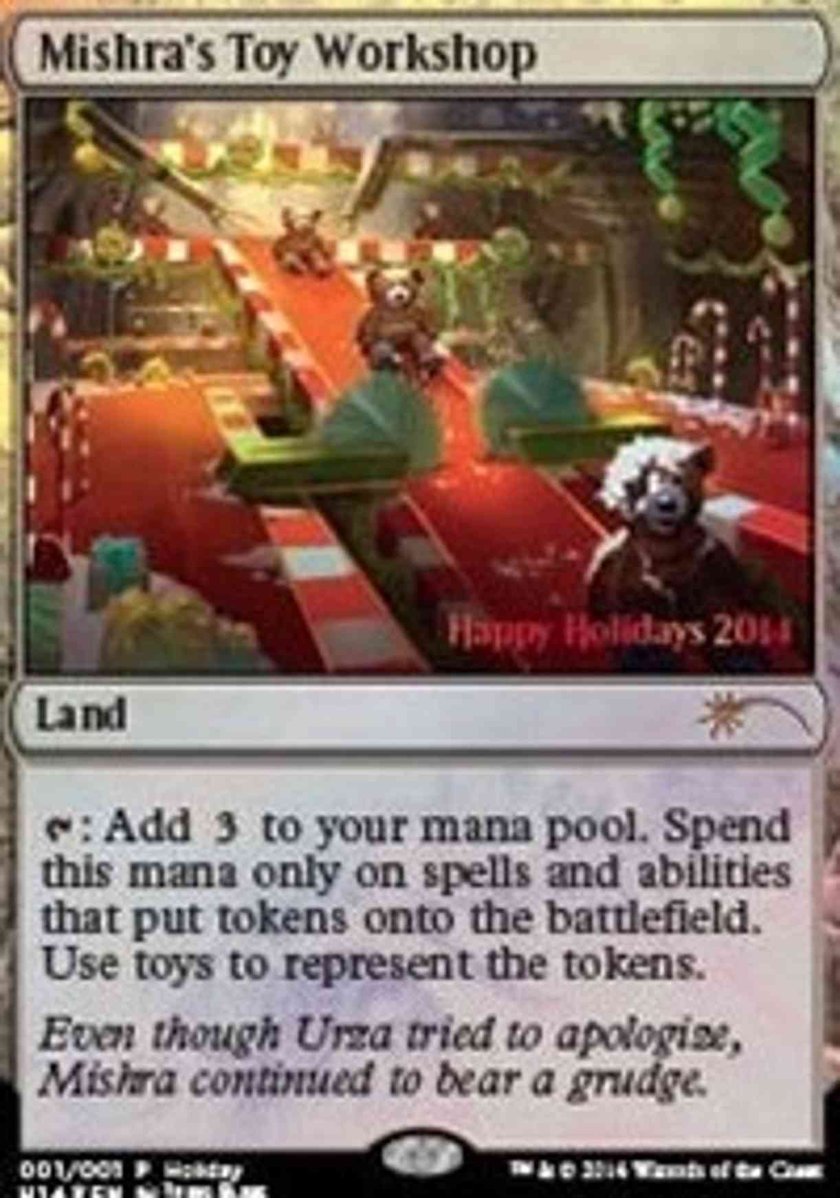 Mishra's Toy Workshop magic card front