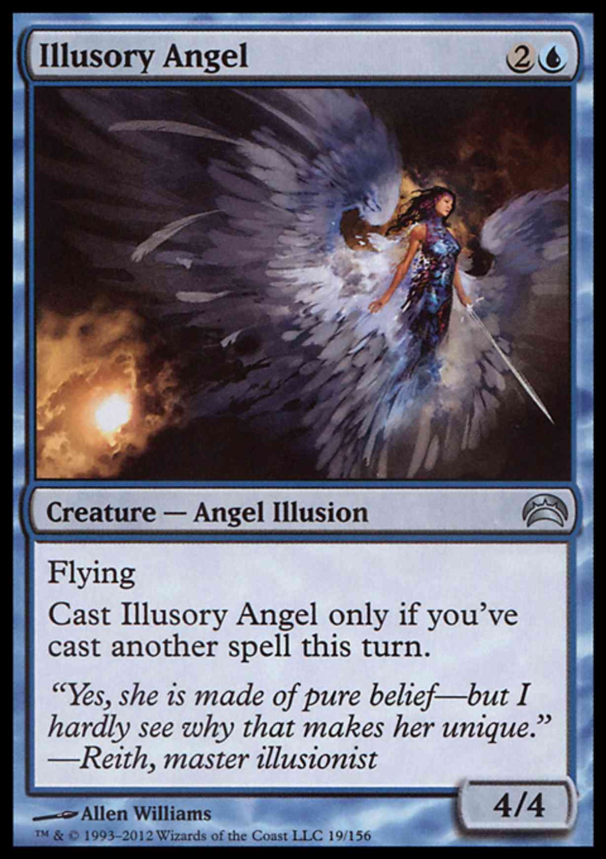 Illusory Angel magic card front
