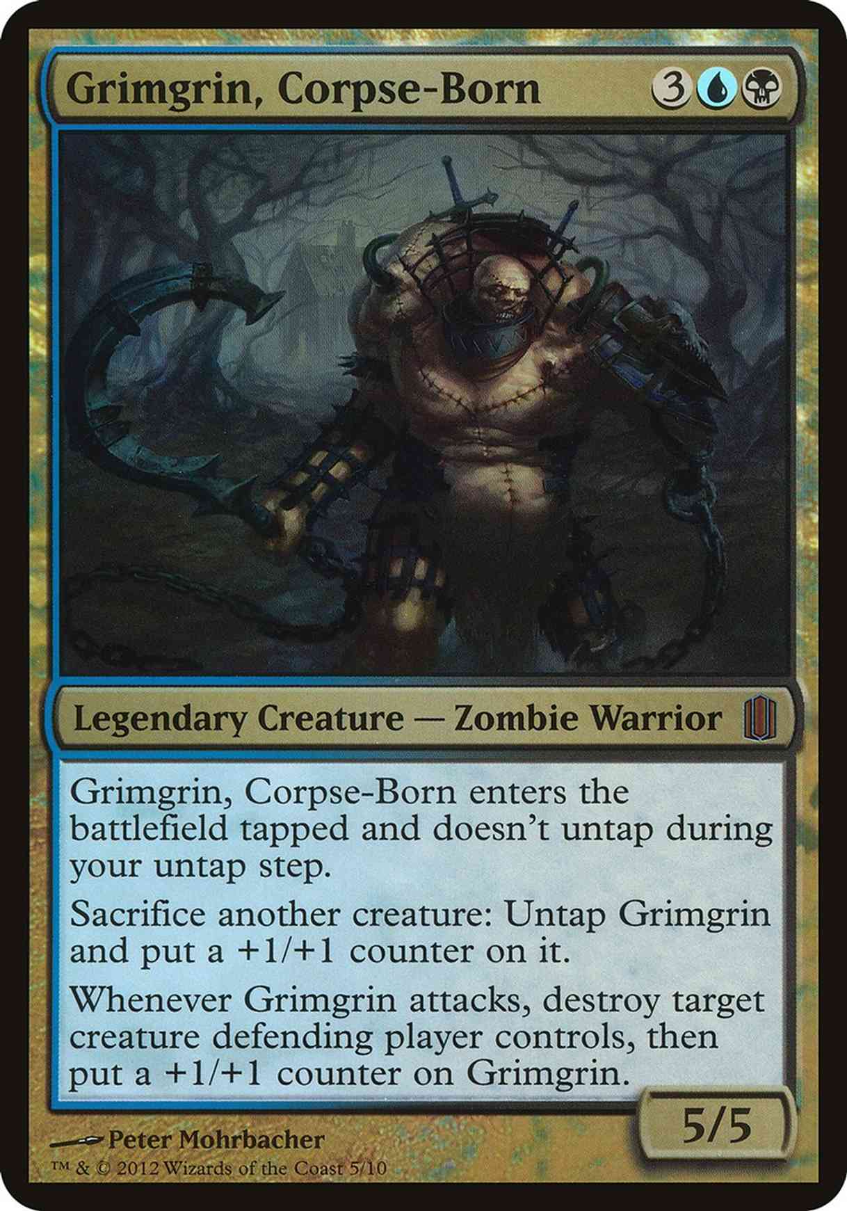 Grimgrin, Corpse-Born (Commander's Arsenal) magic card front