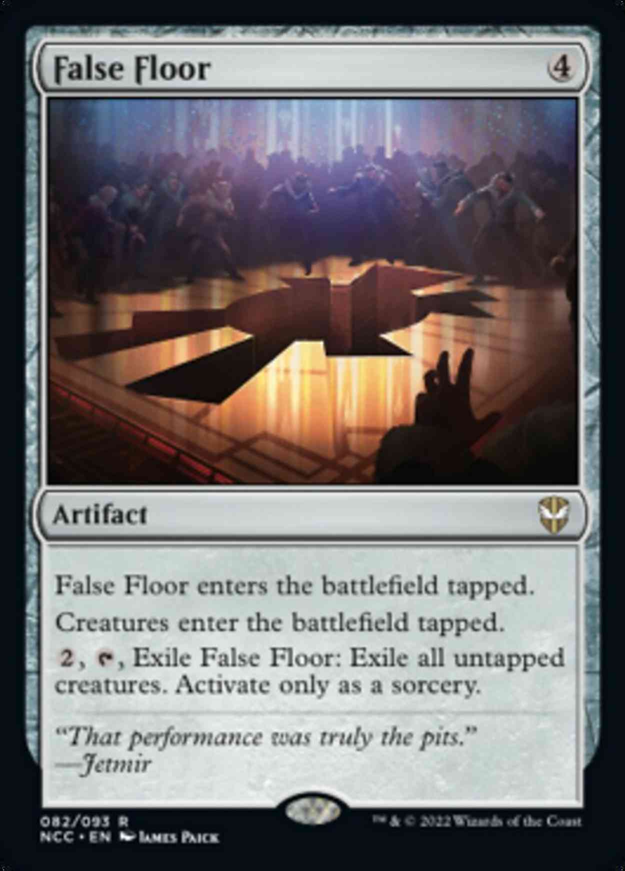 False Floor magic card front
