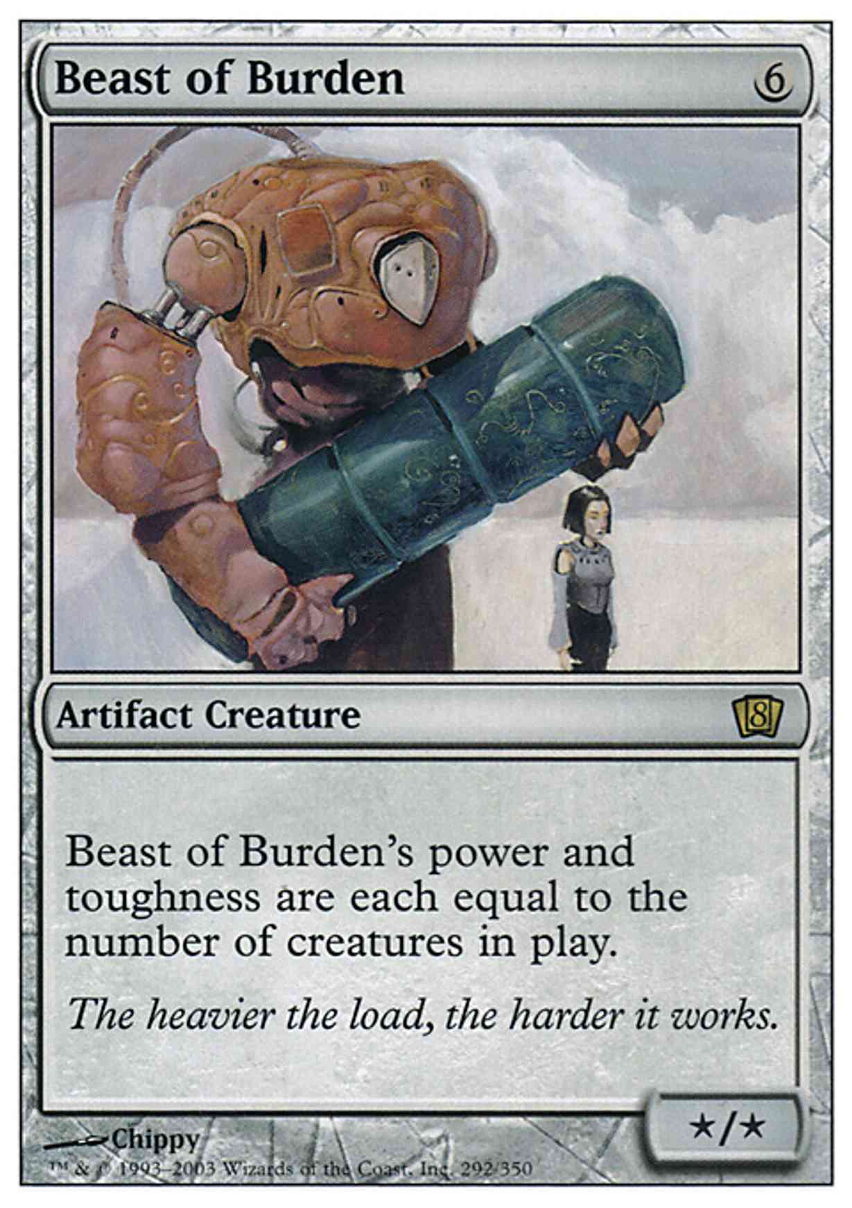 Beast of Burden magic card front