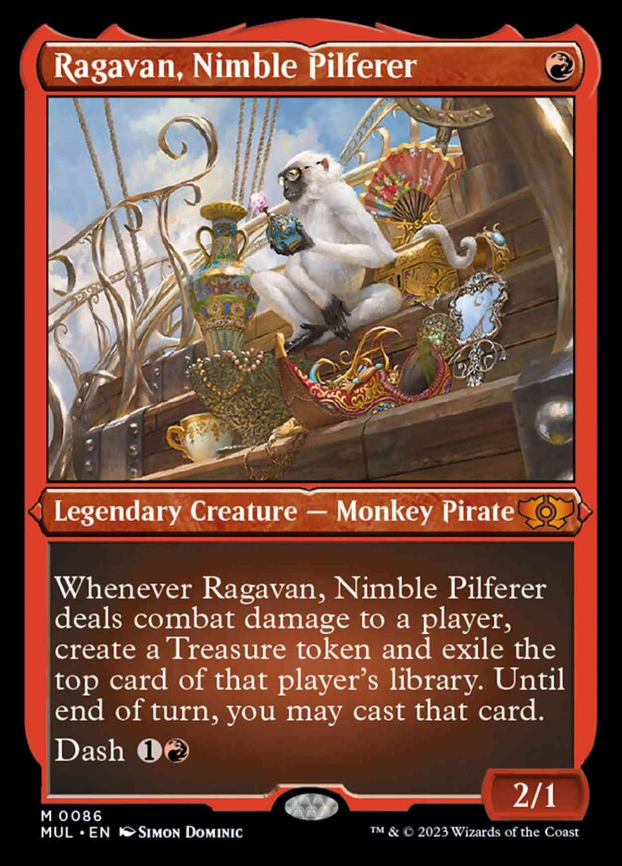 Ragavan, Nimble Pilferer (Foil Etched) magic card front