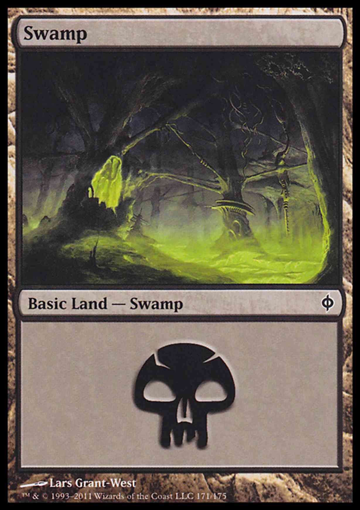Swamp (171)  magic card front