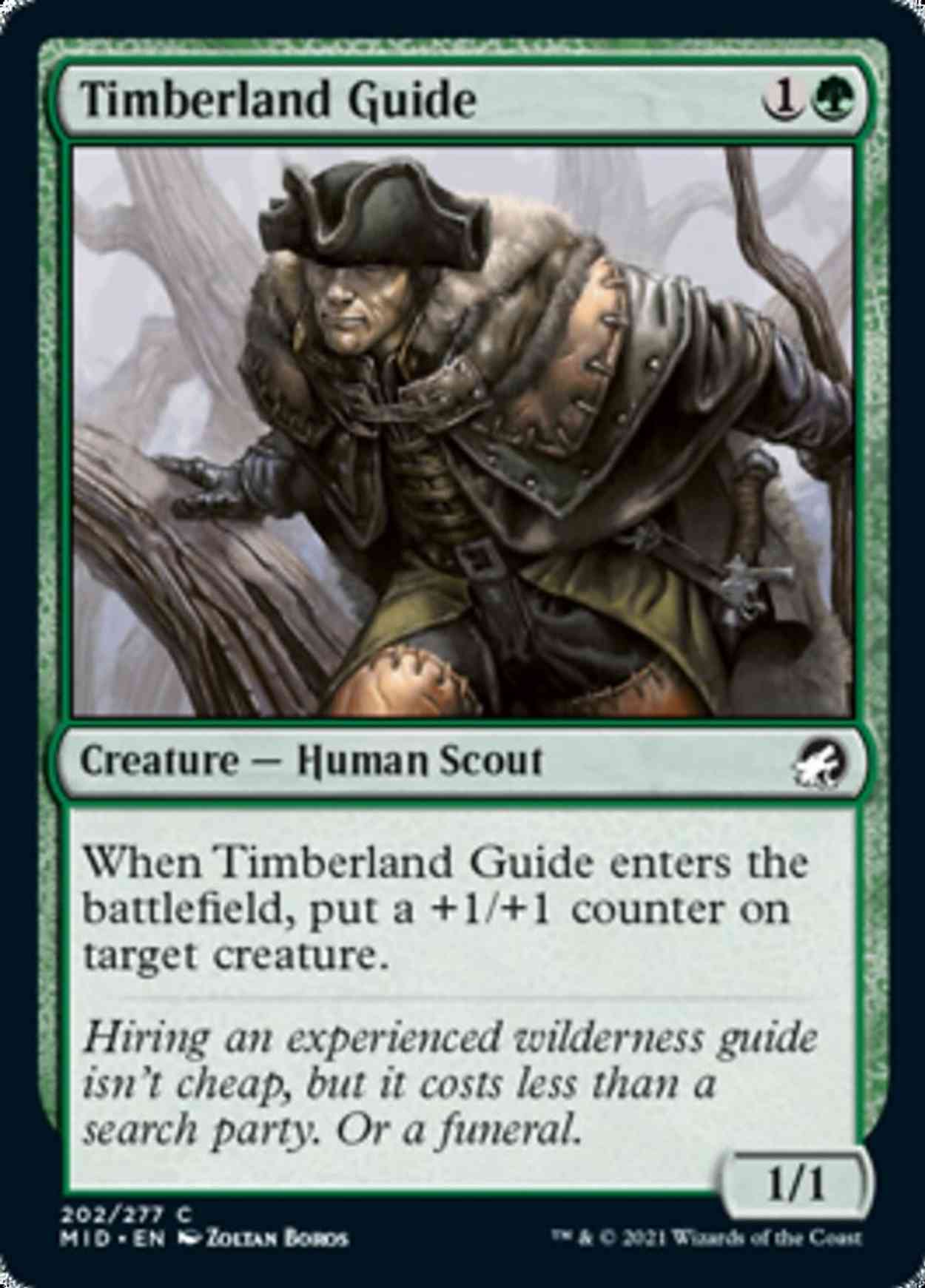 Timberland Guide magic card front