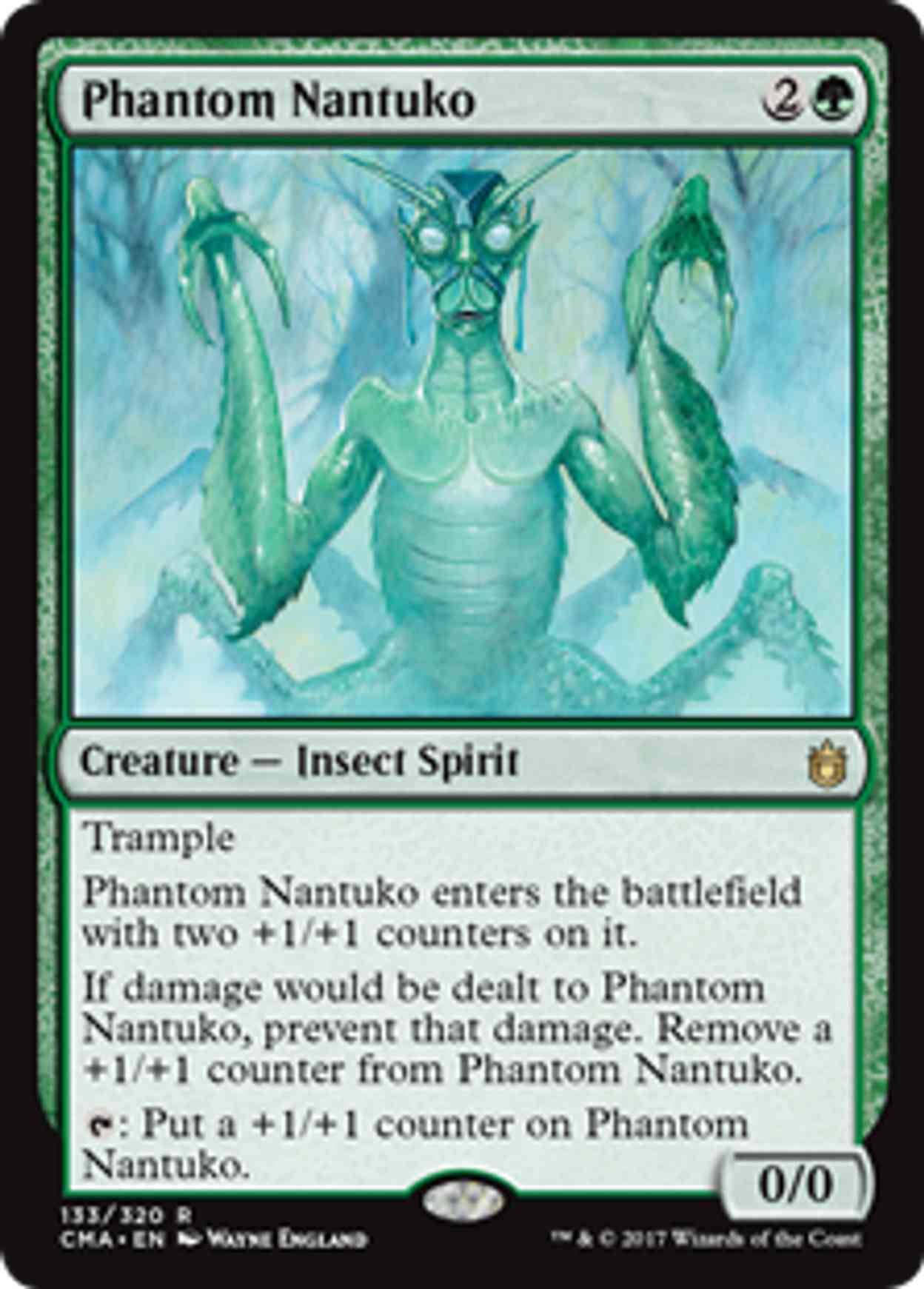 Phantom Nantuko magic card front