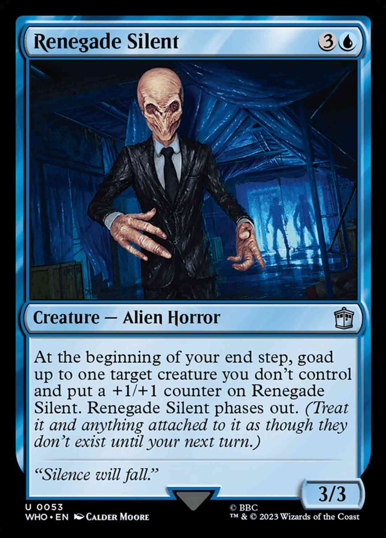 Renegade Silent magic card front