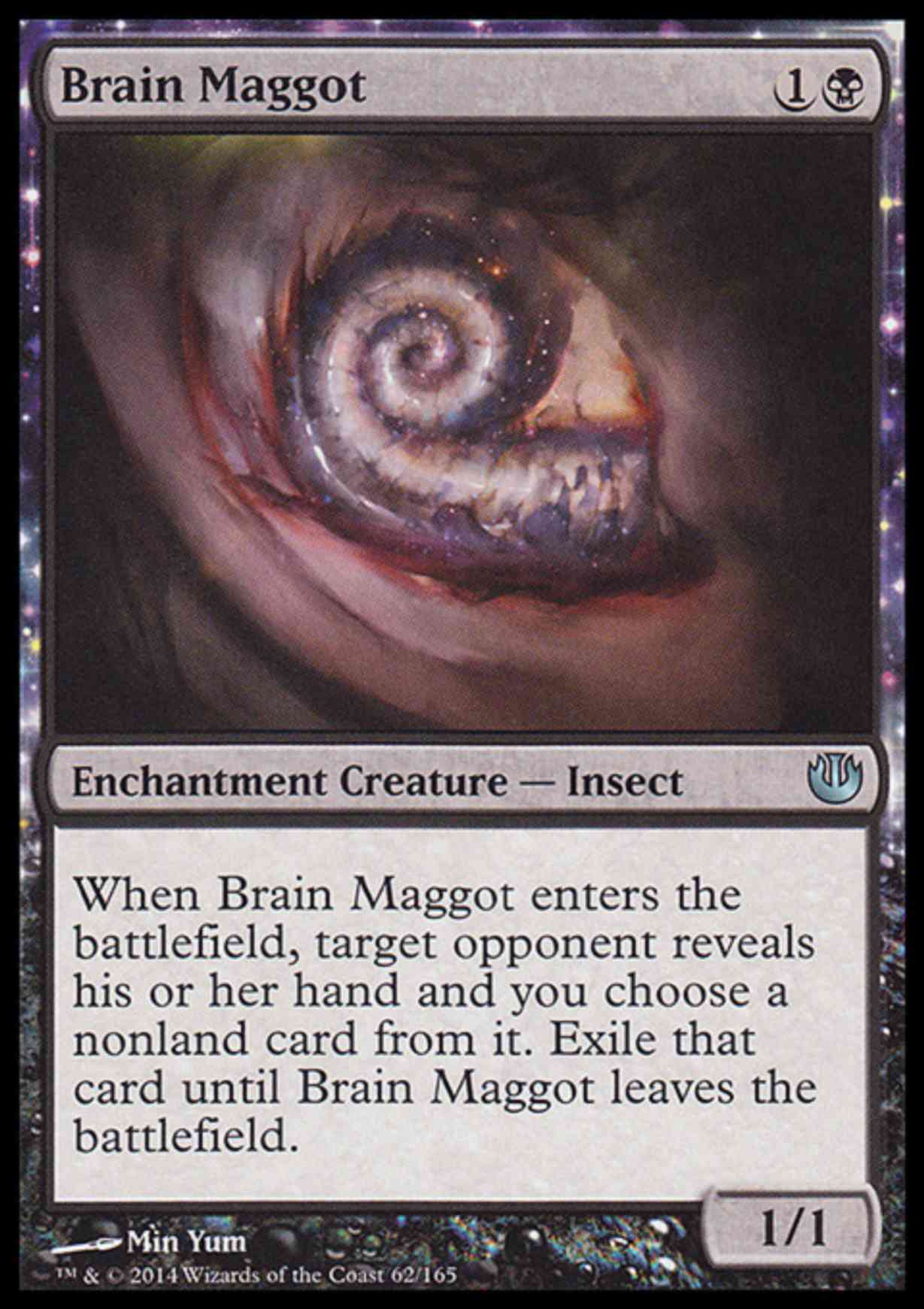Brain Maggot magic card front