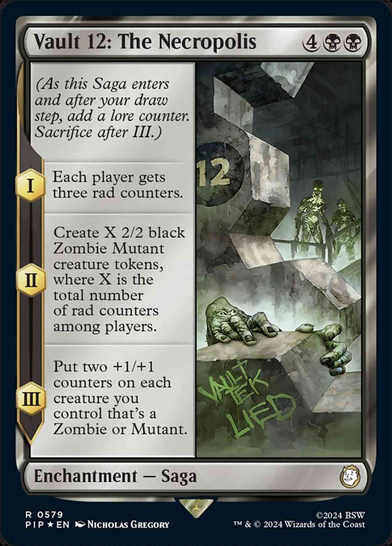 Vault 12: The Necropolis (Surge Foil) magic card front