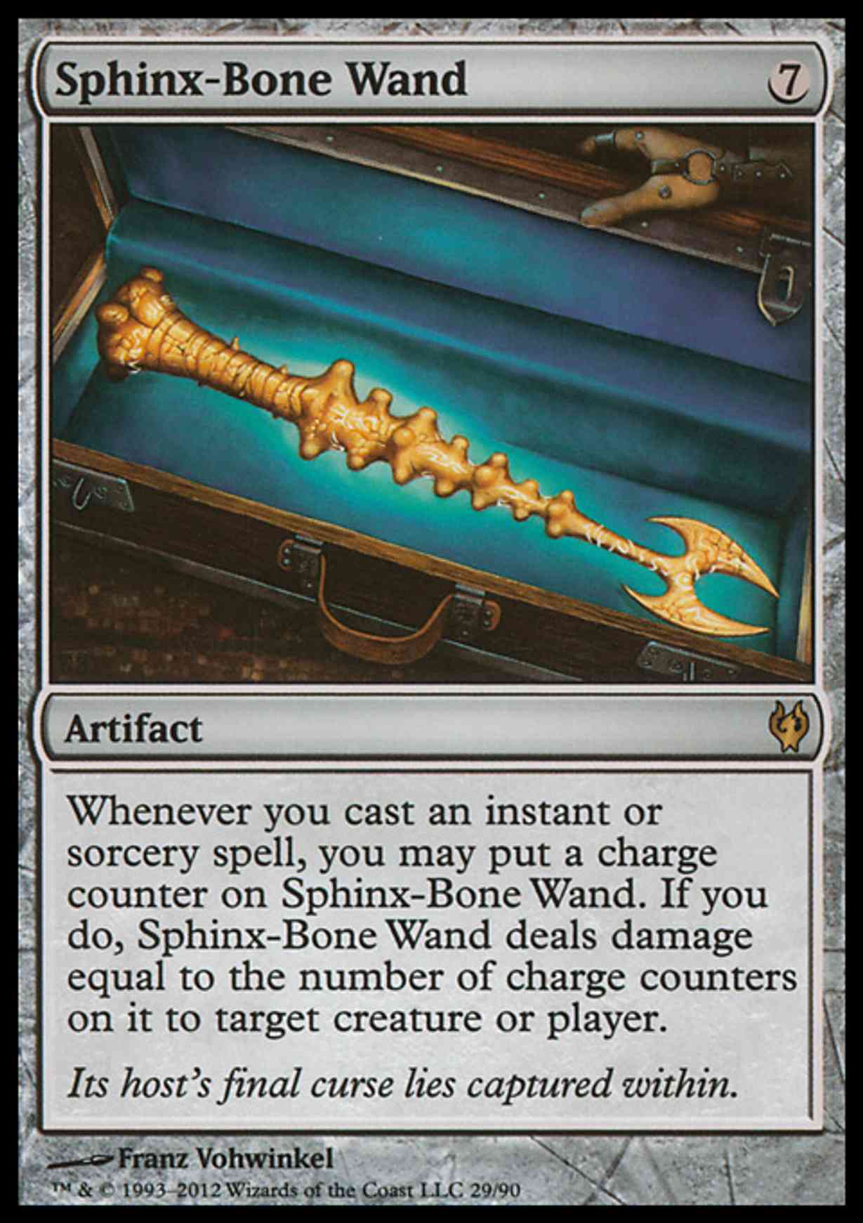 Sphinx-Bone Wand magic card front
